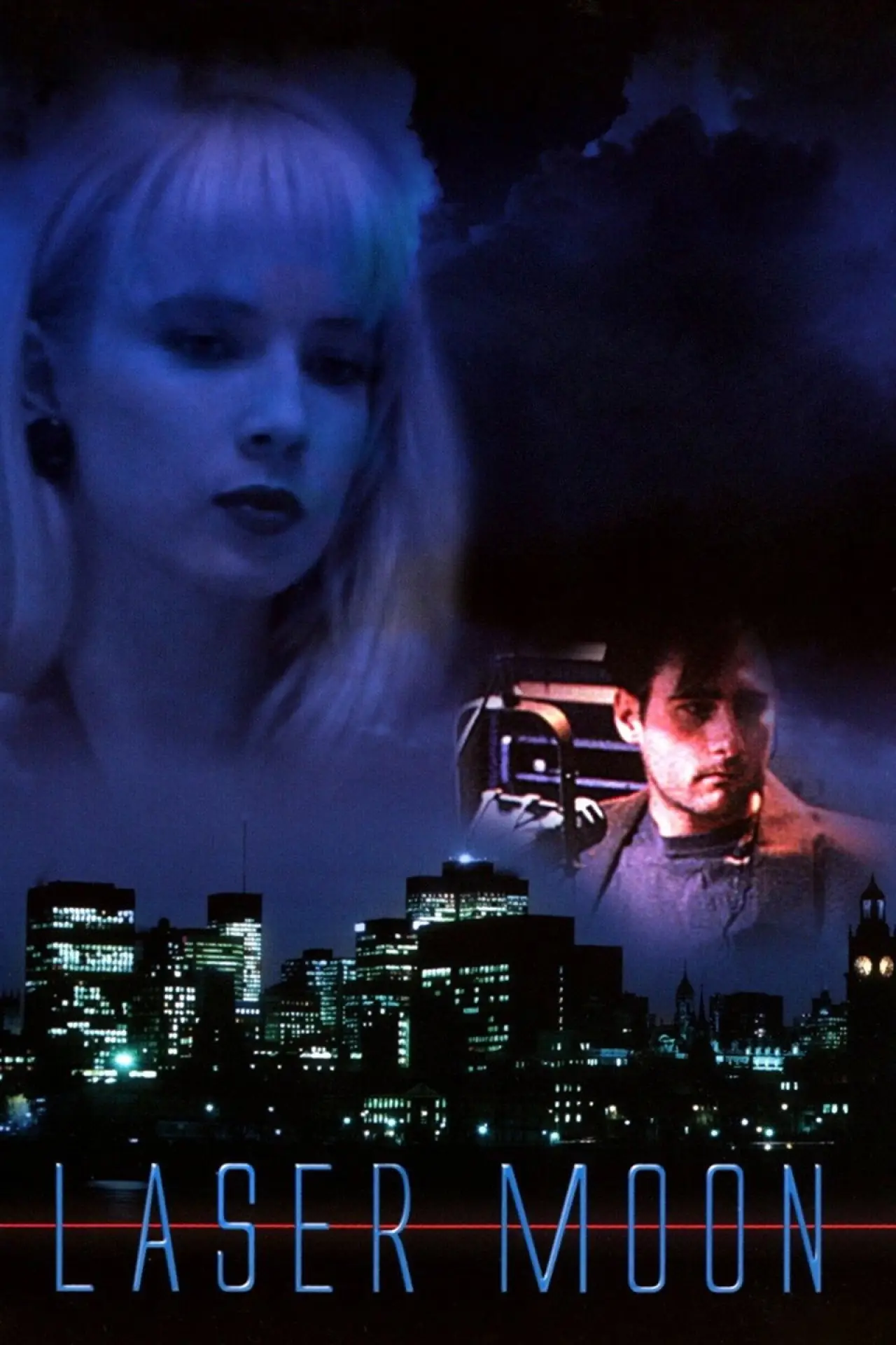 Plakat filmowy "Laser Moon"