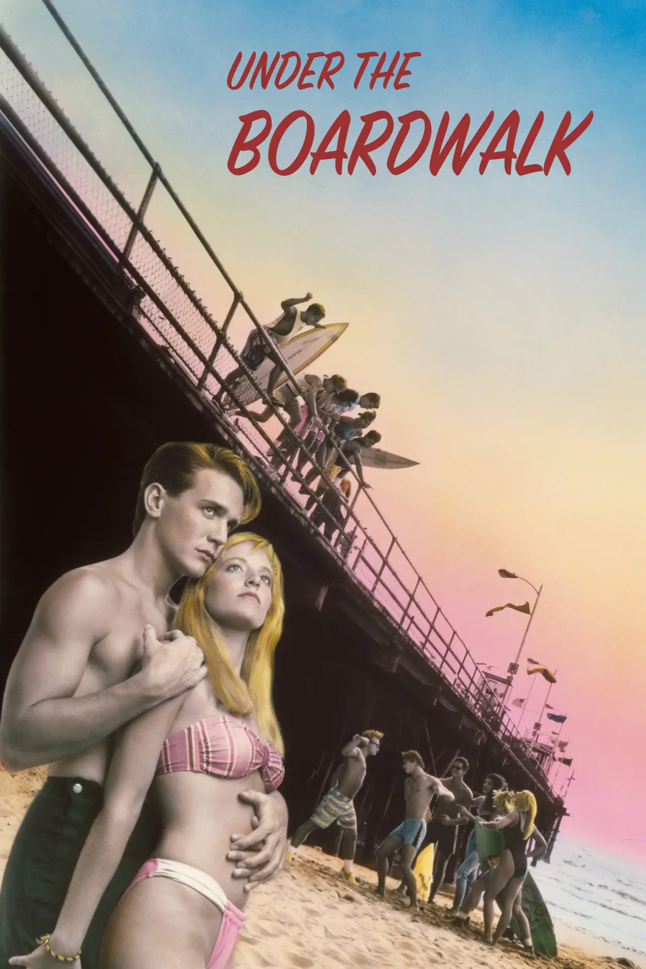 Plakat filmowy "Under the Boardwalk"