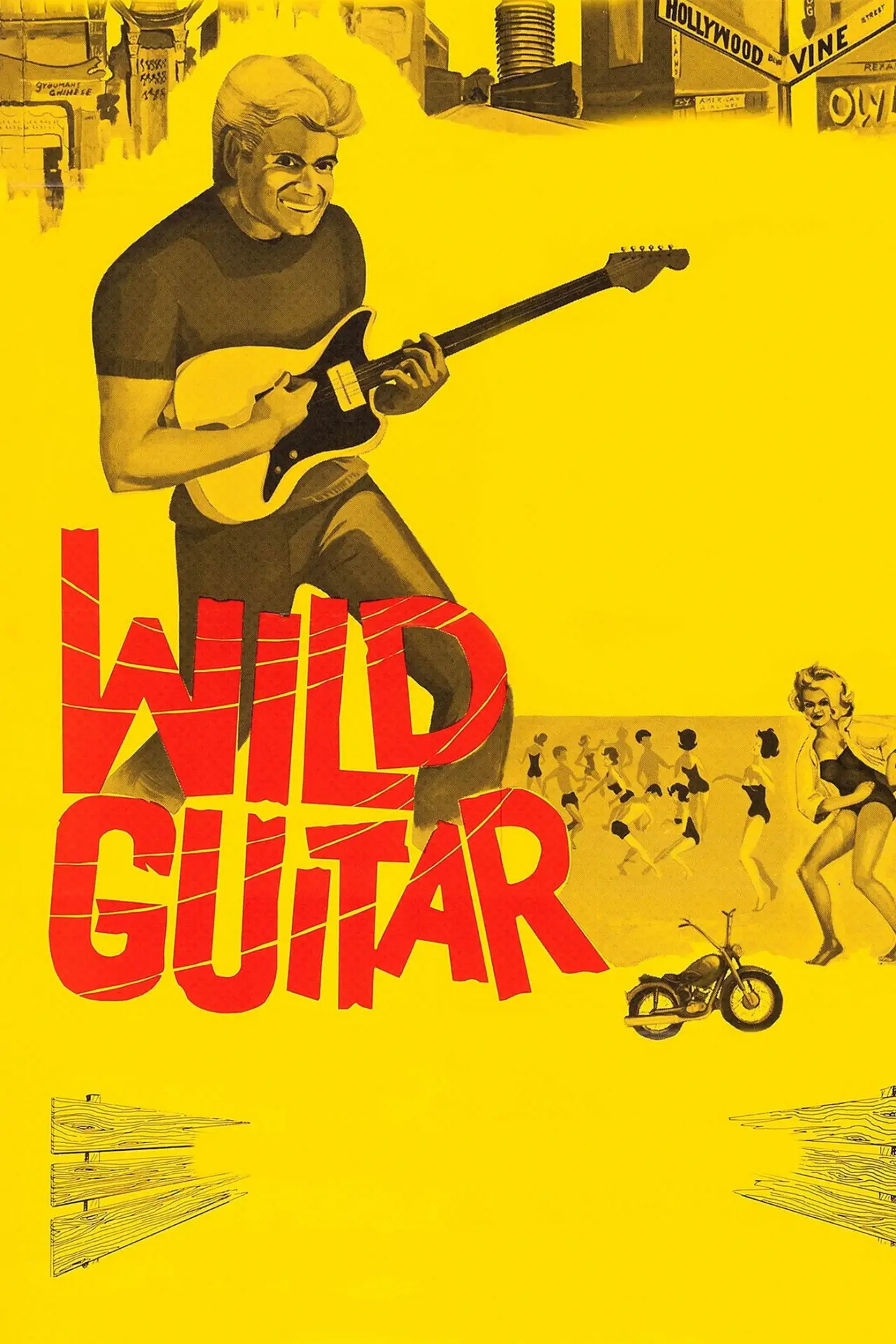 Plakat filmowy "Wild Guitar"