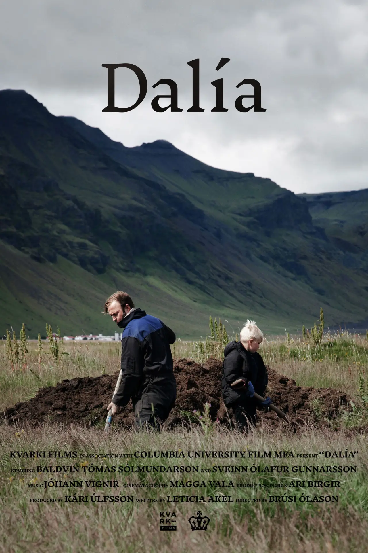 Plakat filmowy "Dalía"