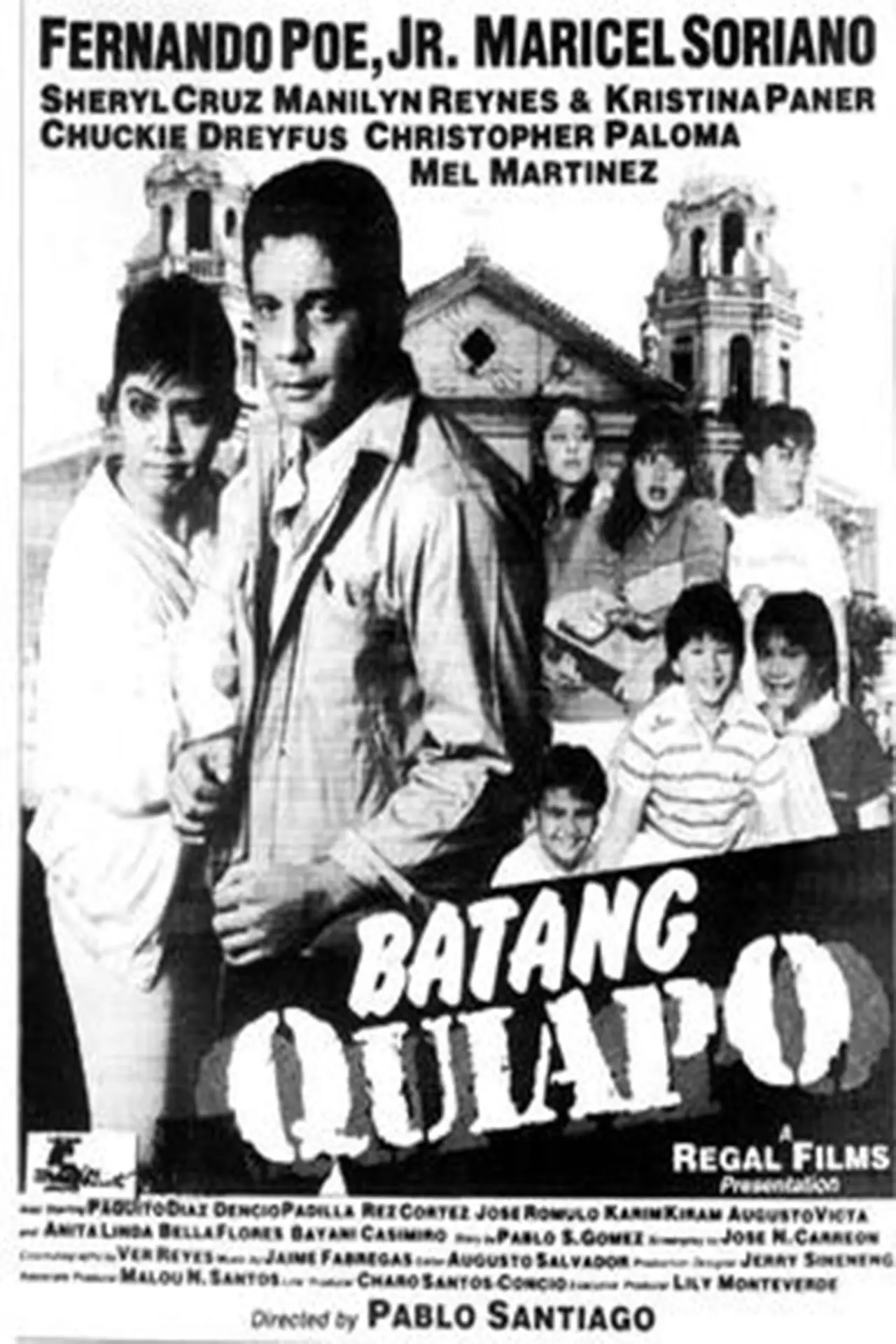 Plakat filmowy "Batang Quiapo"