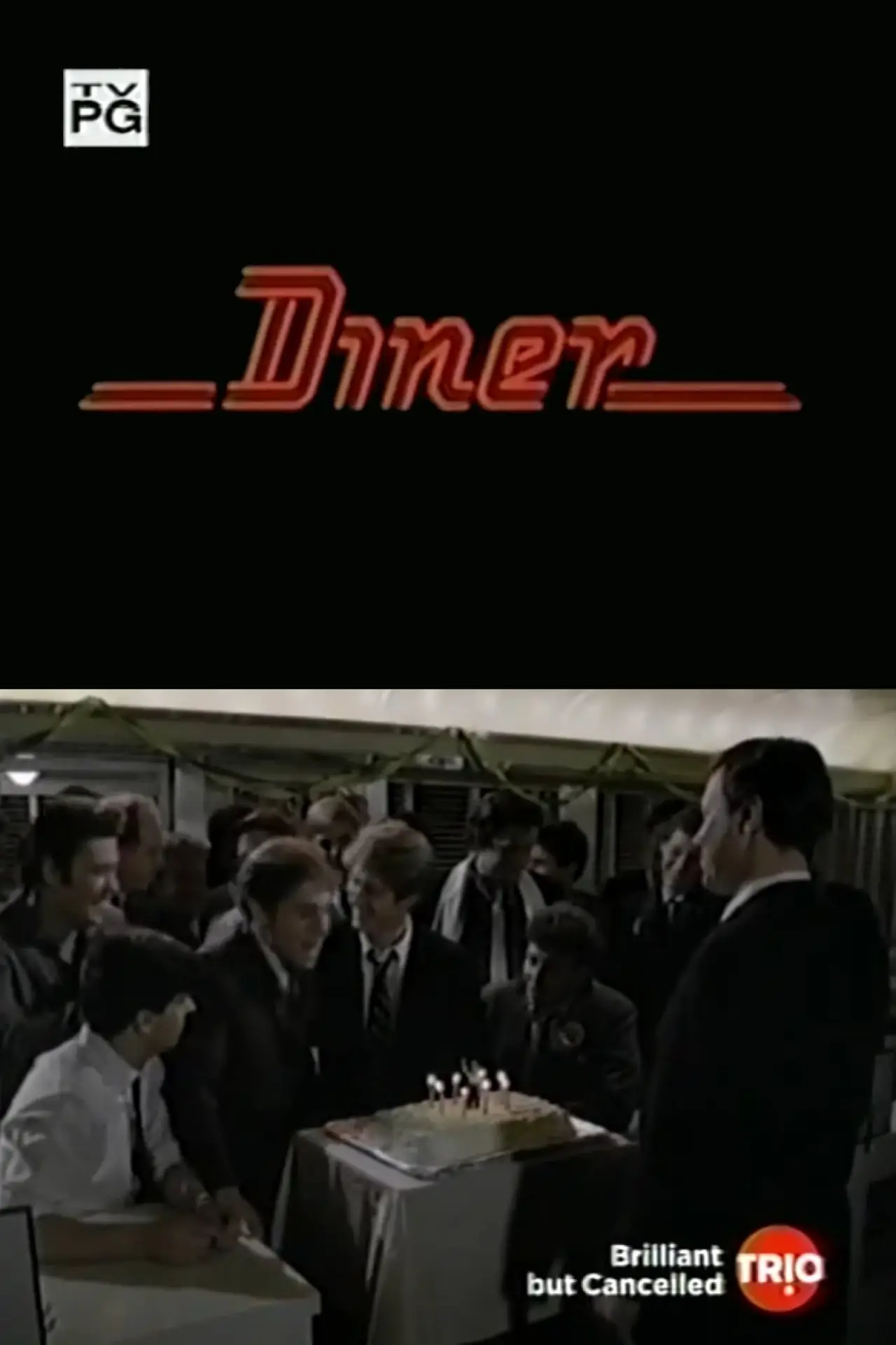 Plakat filmowy "Diner"