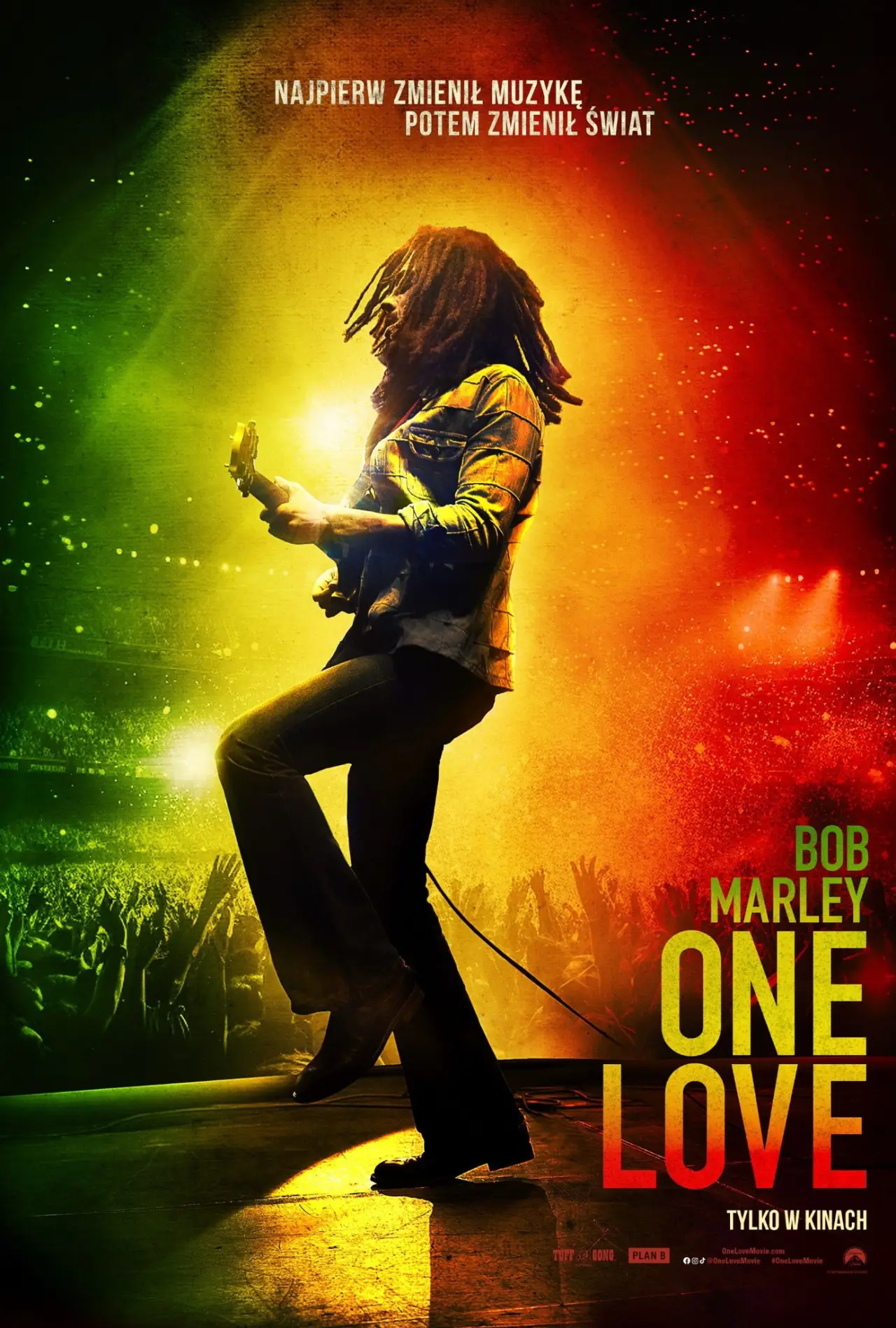 Plakat filmowy "Bob Marley: One Love"