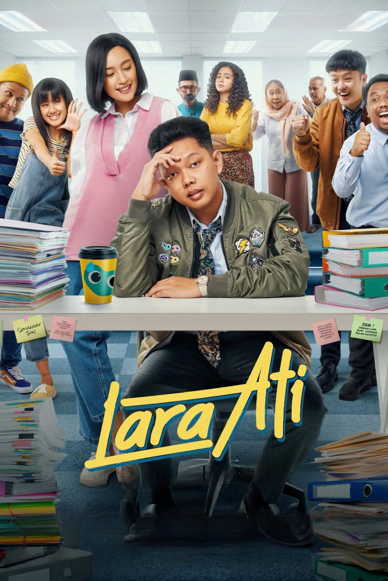 Plakat filmowy "Lara Ati"