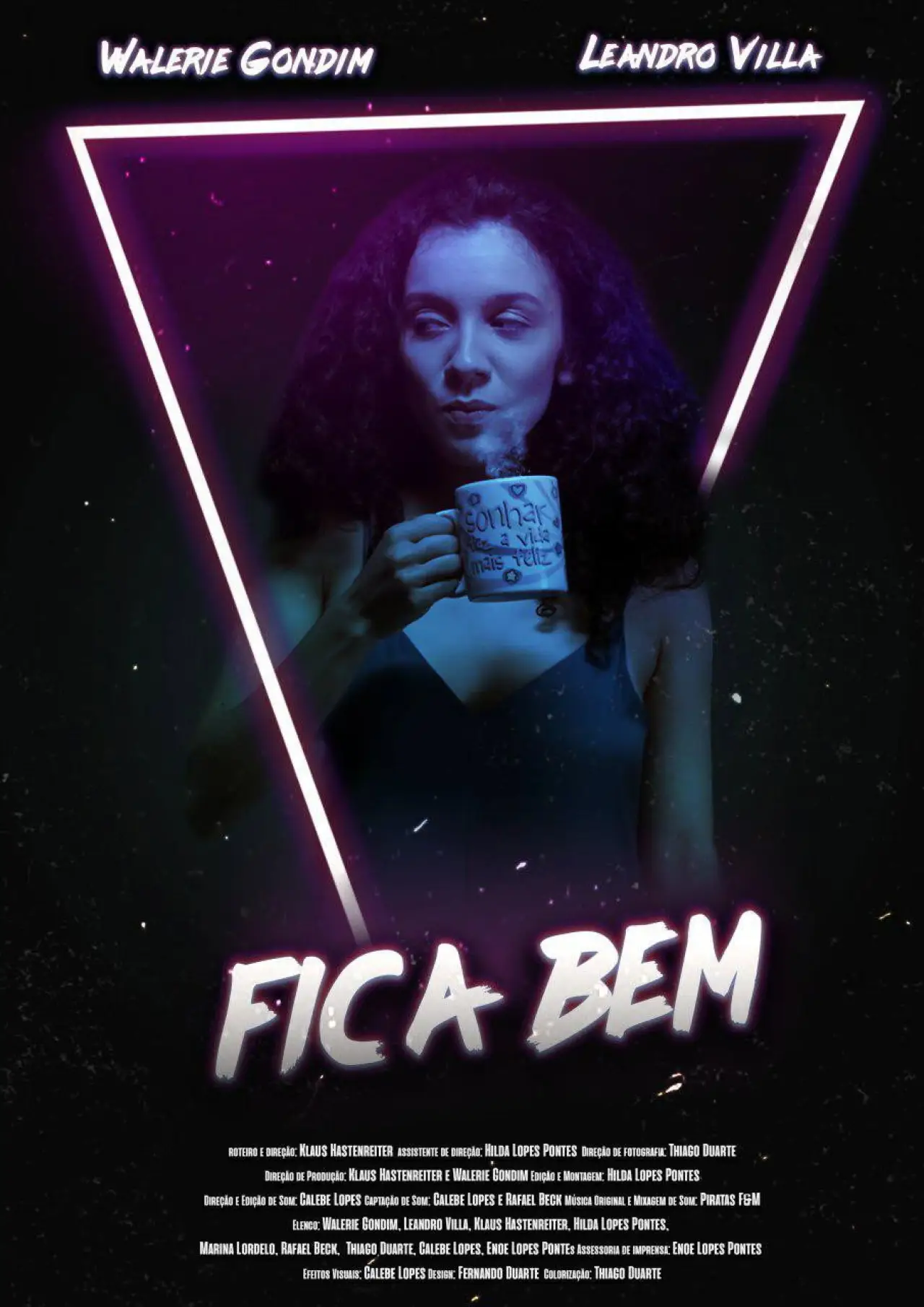 Plakat filmowy "Fica Bem"