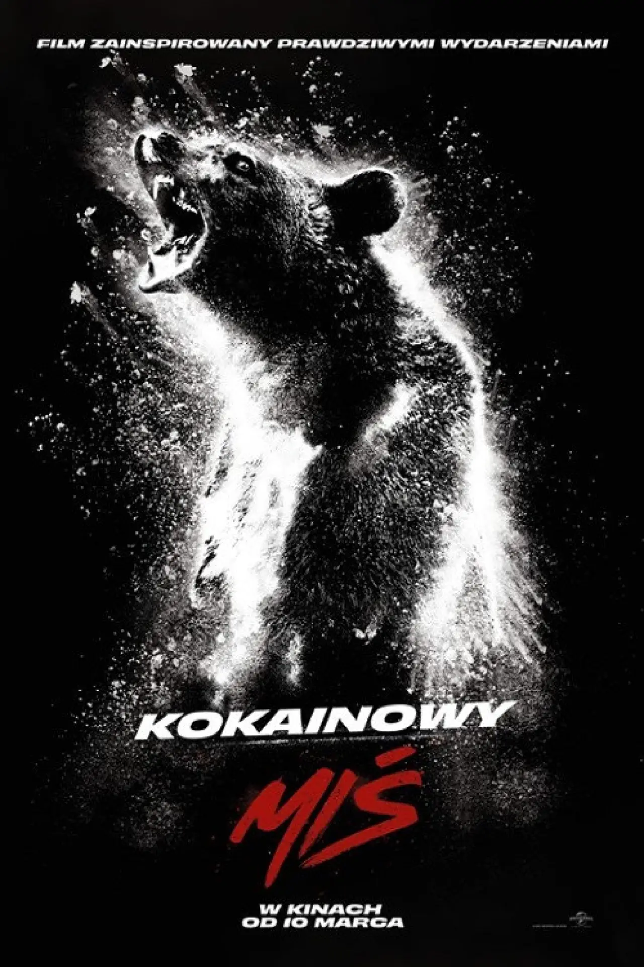 Plakat filmowy "Kokainowy miś"