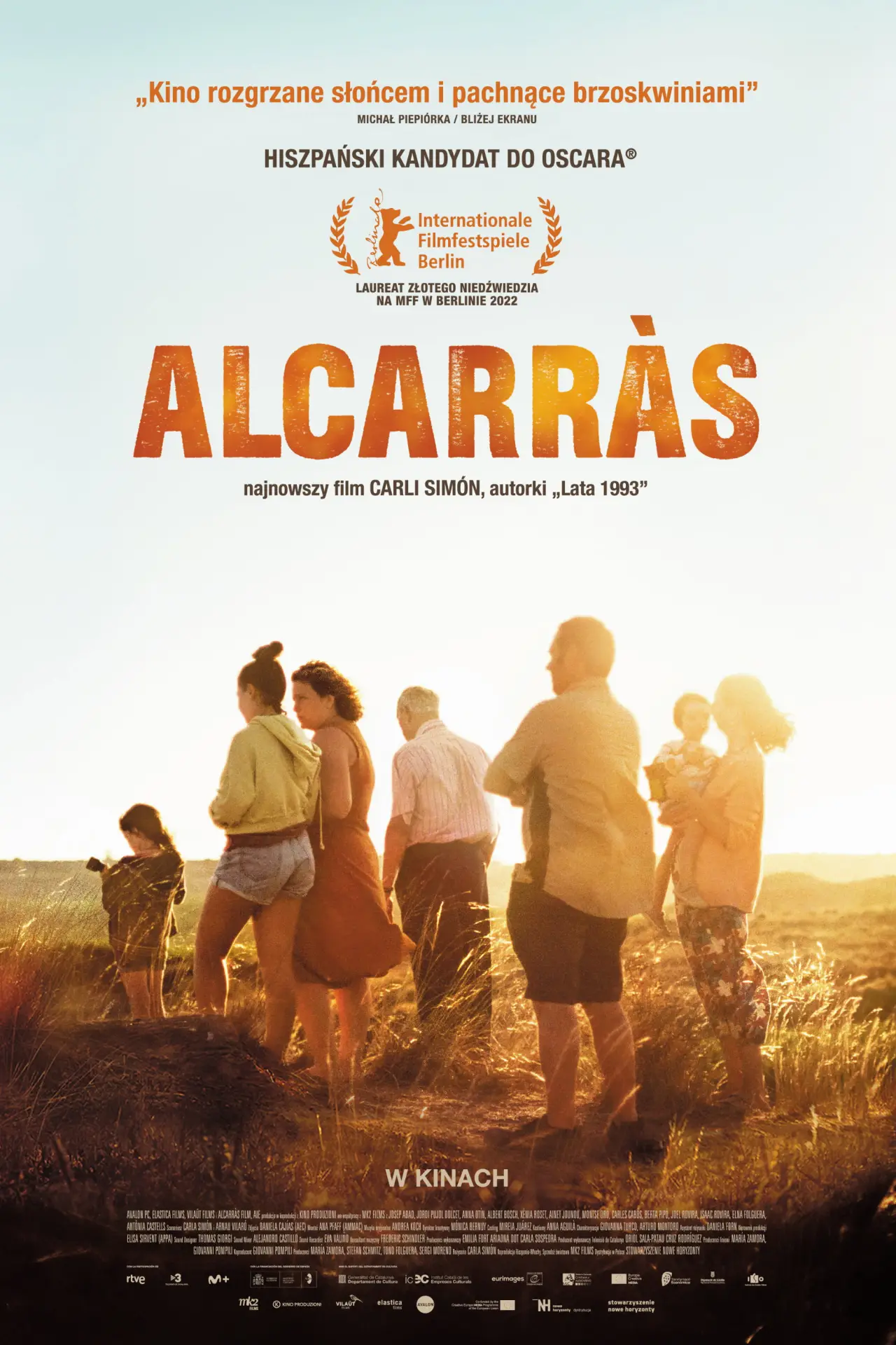 Plakat filmowy "Alcarràs"