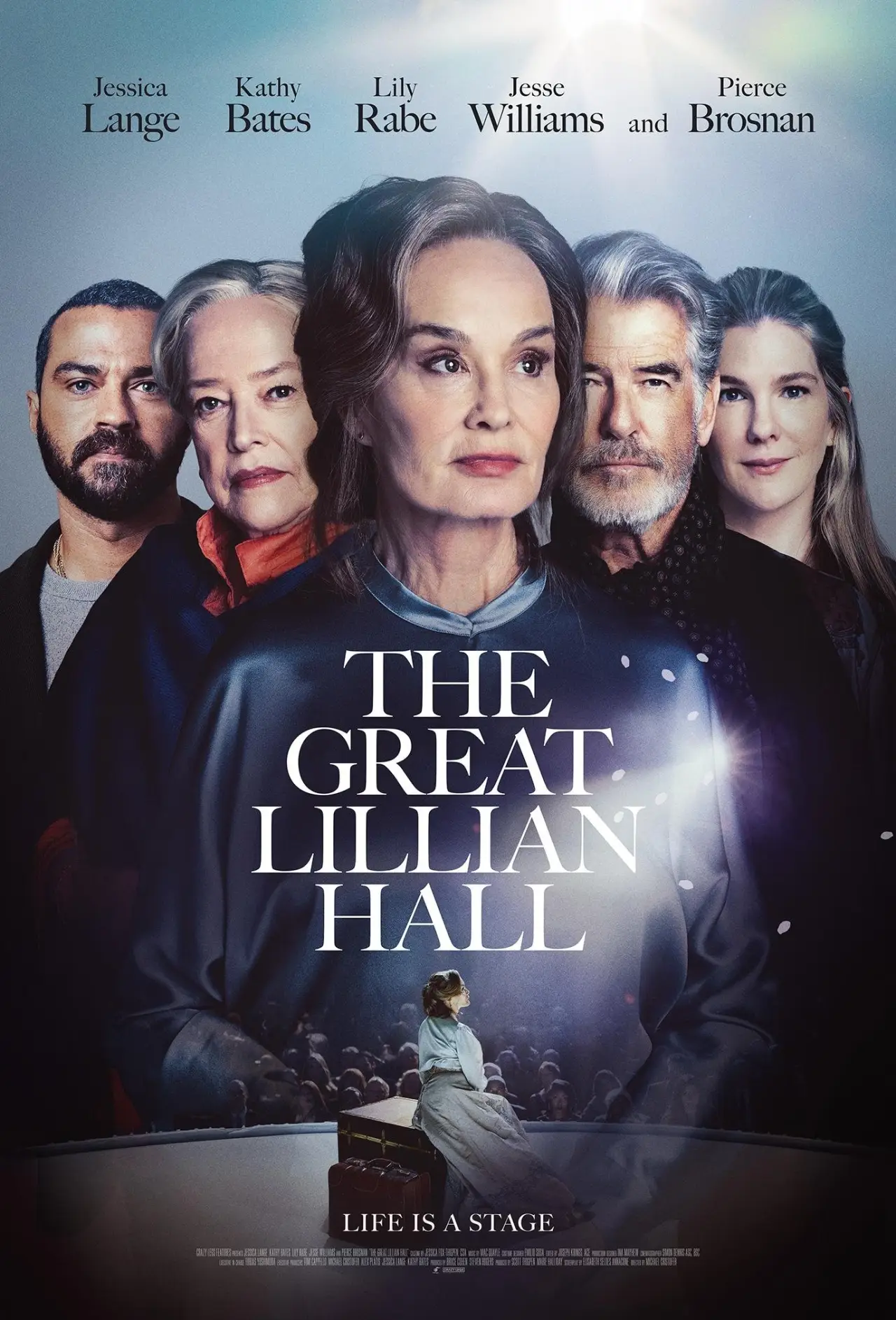 Plakat filmowy "The Great Lillian Hall"