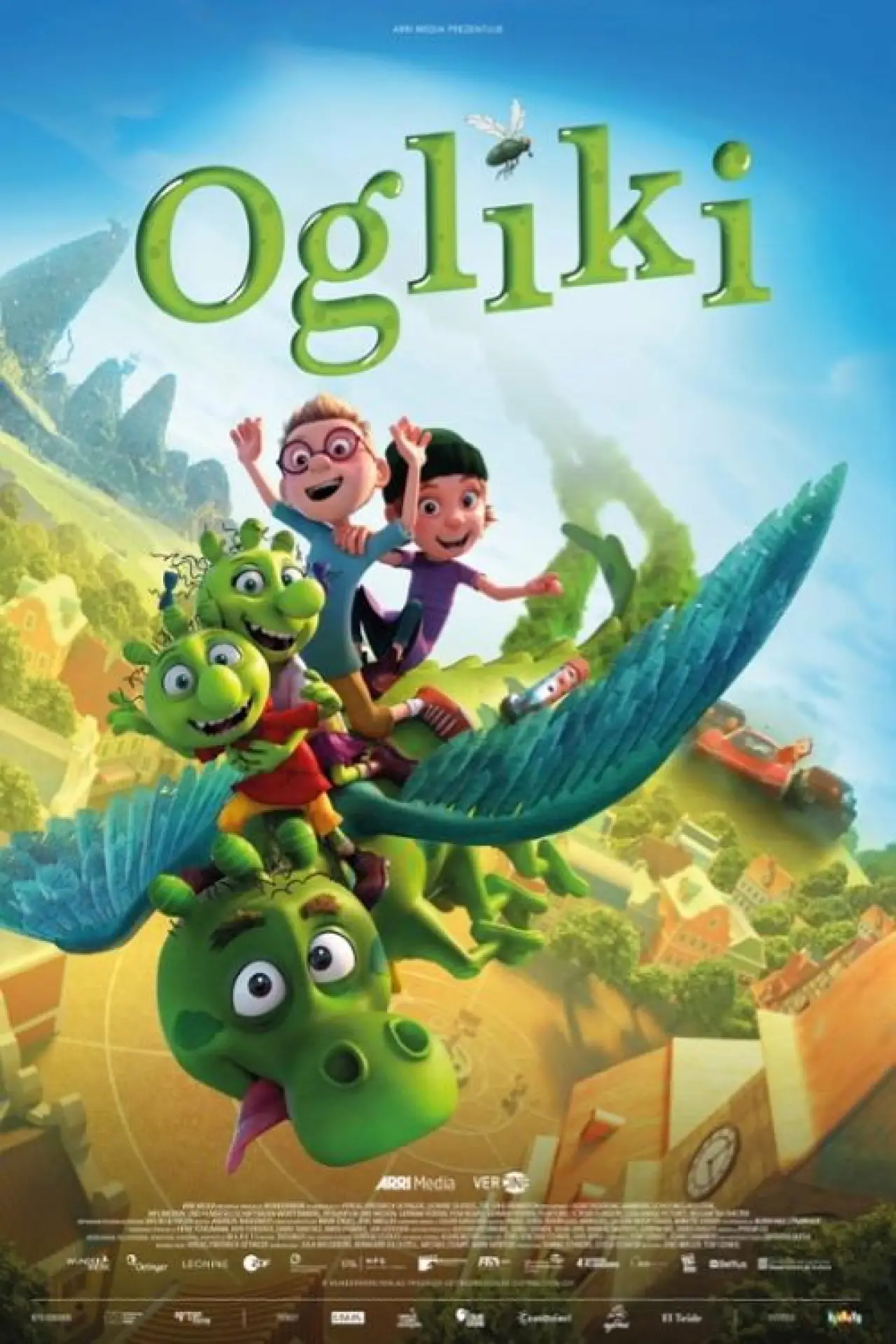 Plakat filmowy "Ogliki"