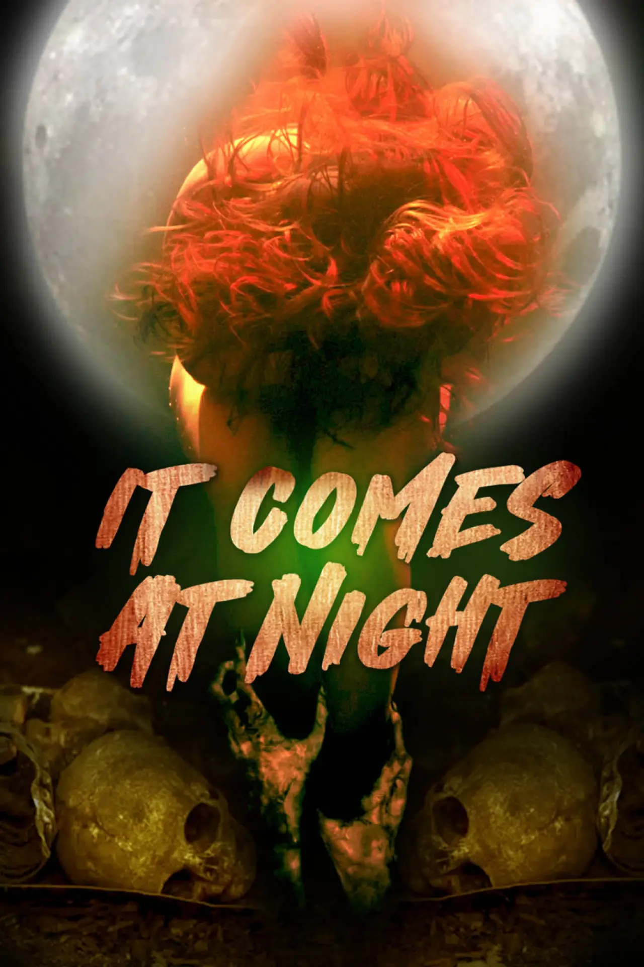 Plakat filmowy "Przychodzi nocą"