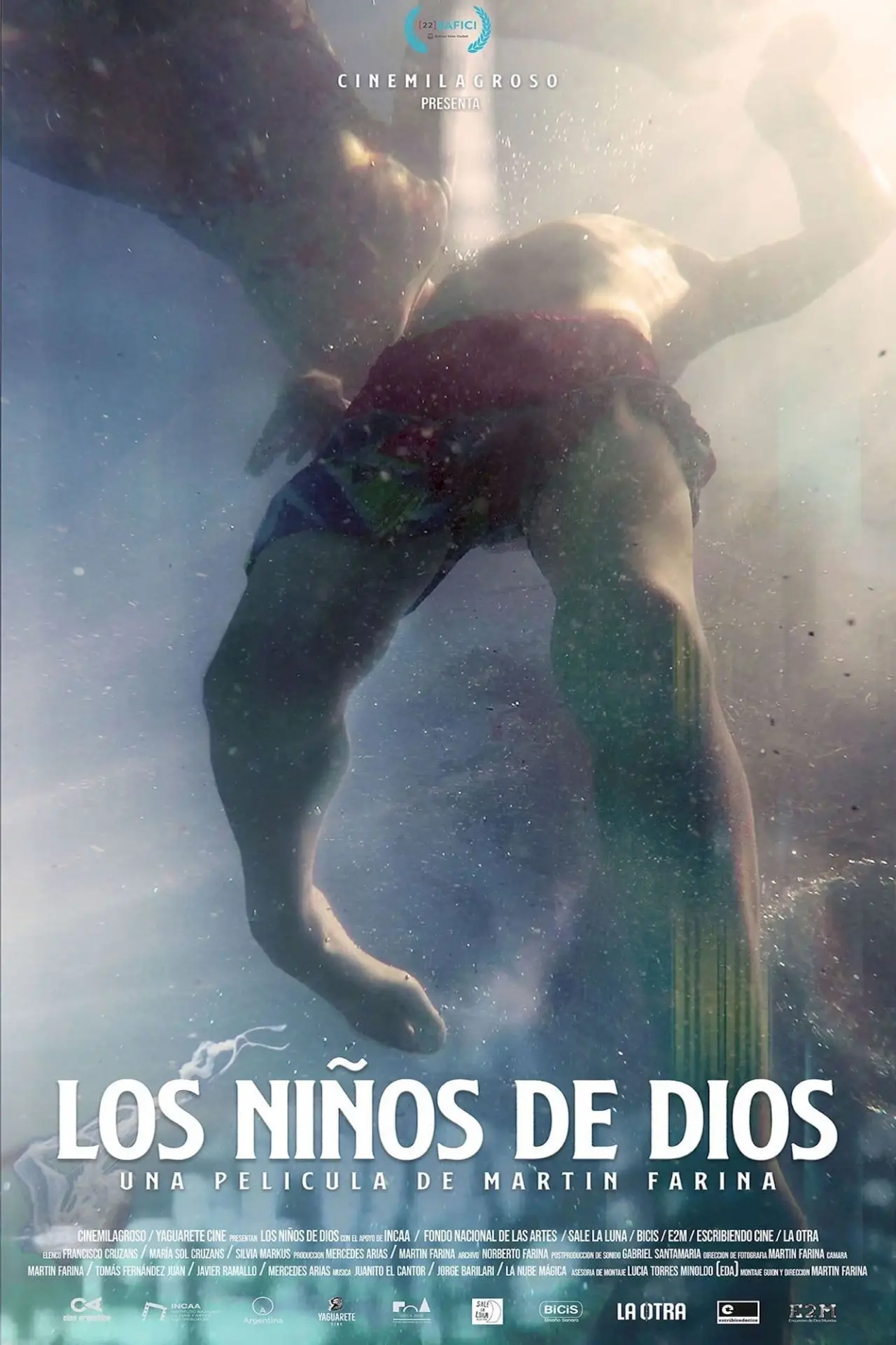Plakat filmowy "Los niños de Dios"