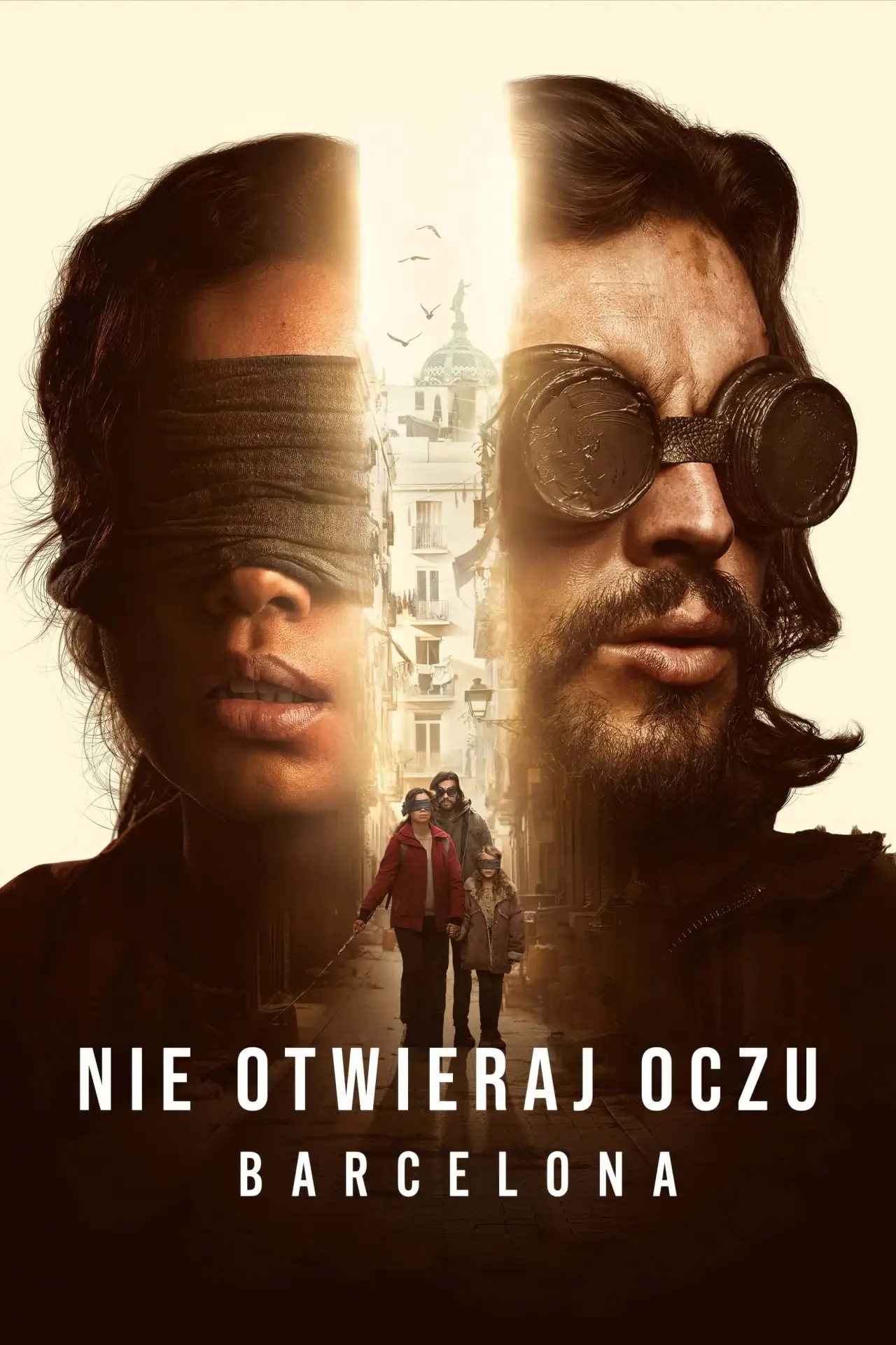 Plakat filmowy "Nie otwieraj oczu: Barcelona"