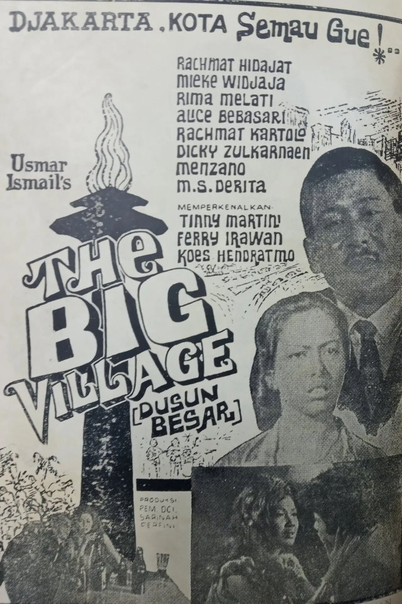 Plakat filmowy "Dusun Besar"