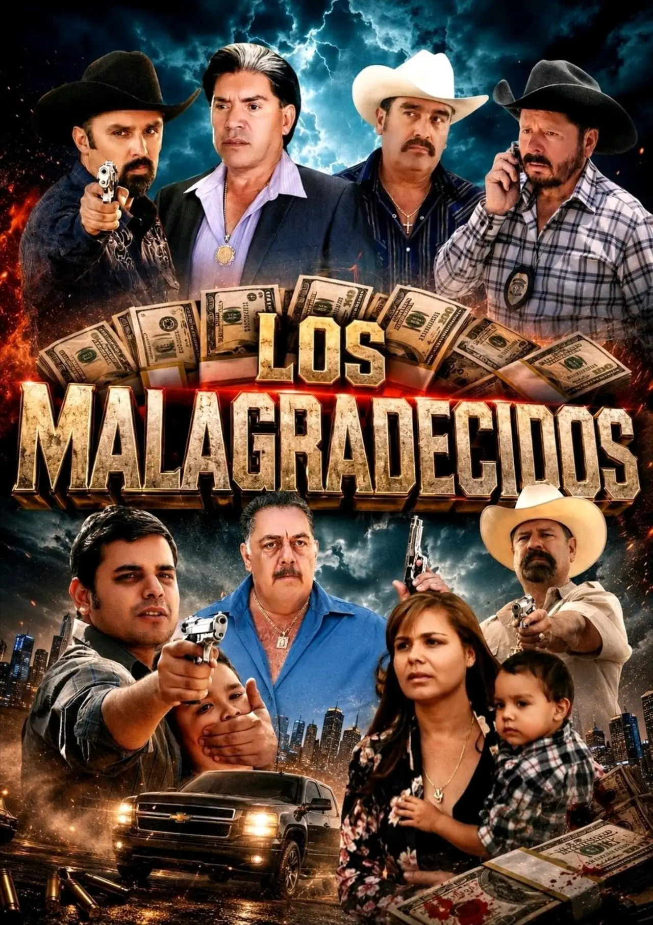 Plakat filmowy "Los Malagradecidos"