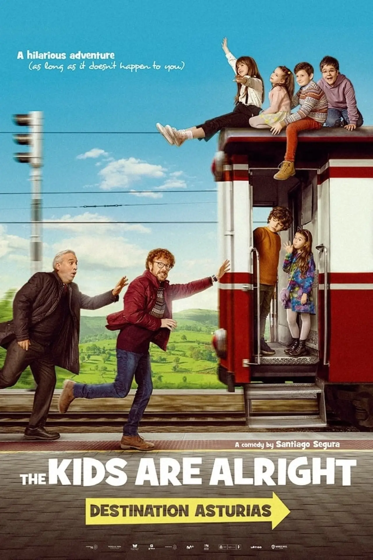 Plakat filmowy "Pełną parą"