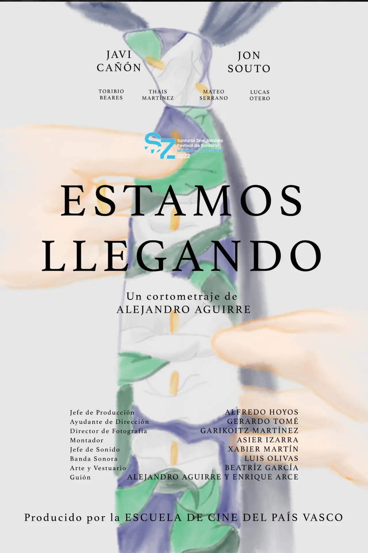 Plakat filmowy "Estamos llegando"