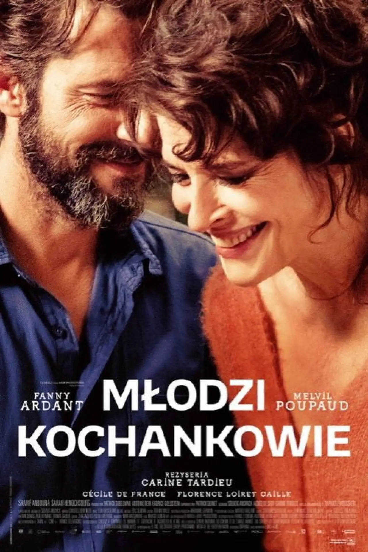 Plakat filmowy "Młodzi kochankowie"
