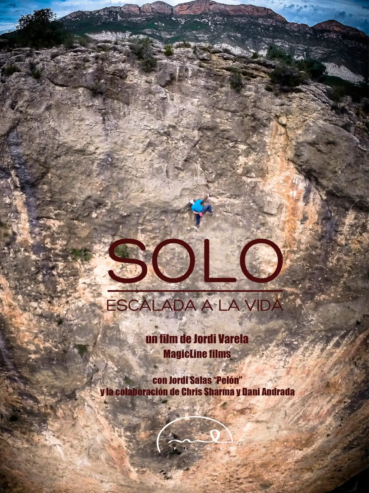 Plakat filmowy "Solo: Climb to Live"
