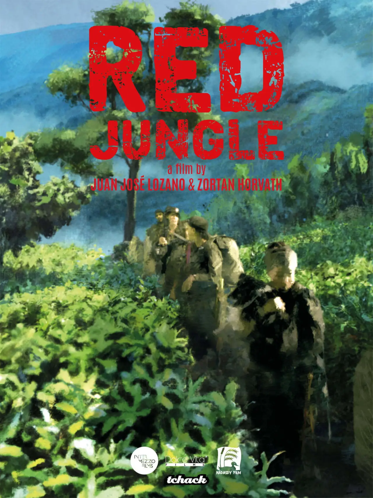 Plakat filmowy "Jungle rouge"