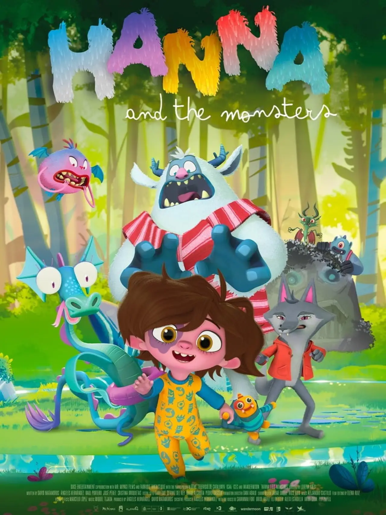 Plakat filmowy "Hanna i els monstres"