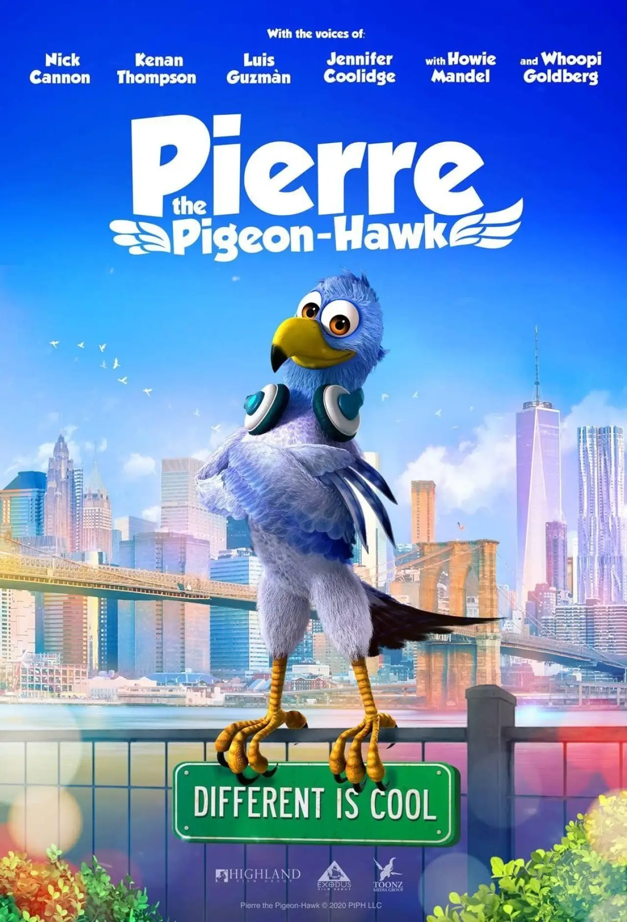 Plakat filmowy "Pierre the Pigeon-Hawk"
