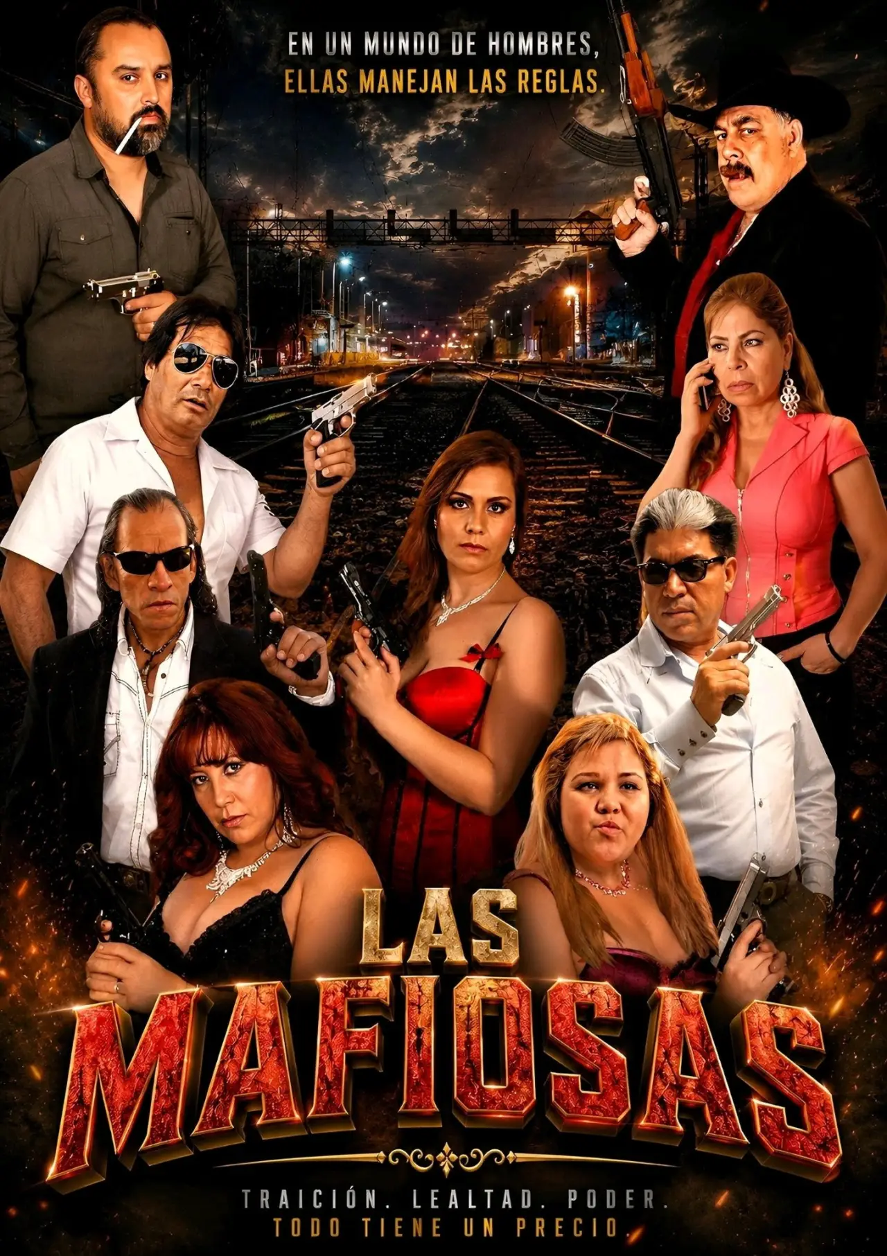 Plakat filmowy "Las Mafiosas"