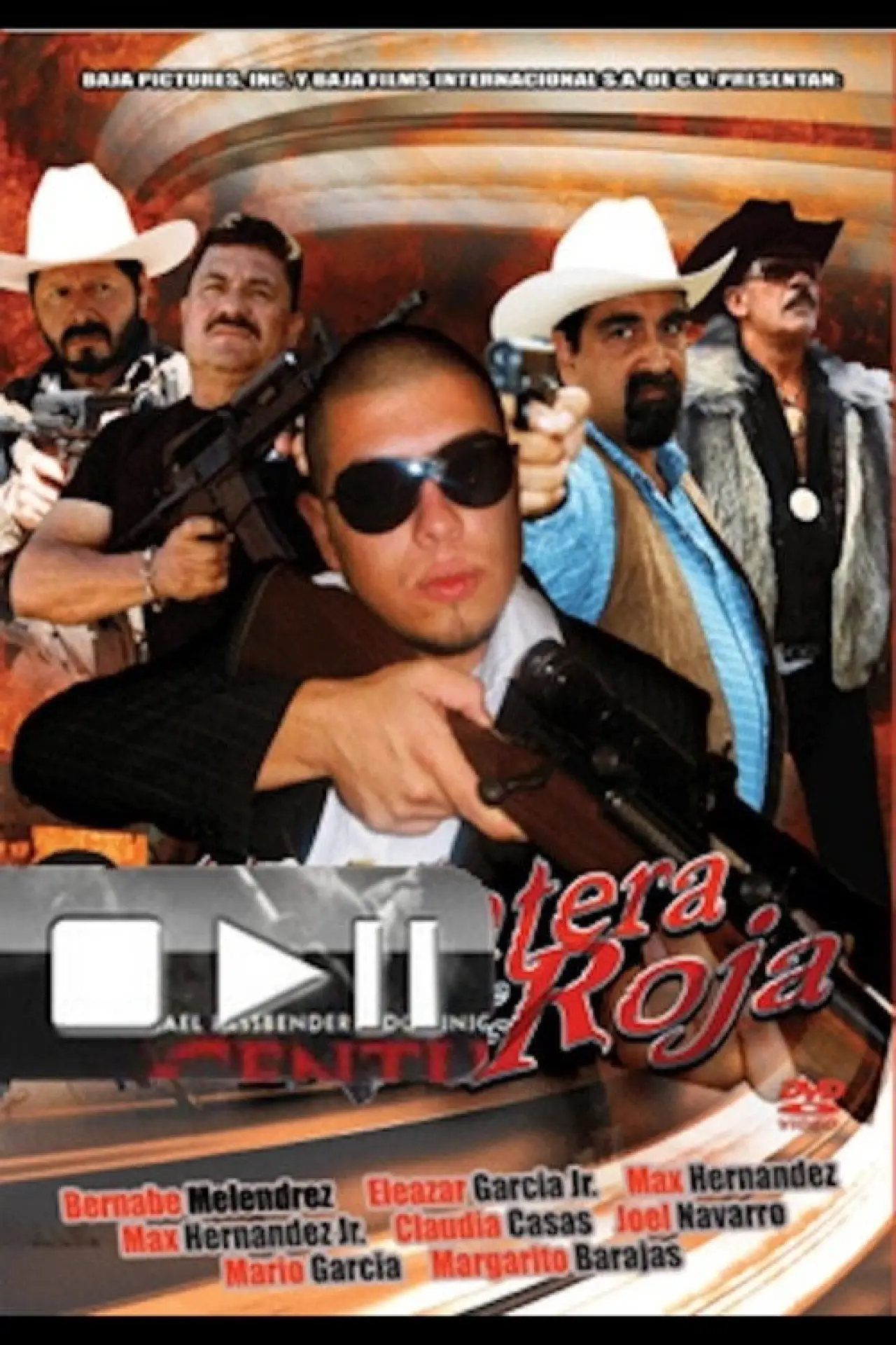 Plakat filmowy "Frontera Roja"