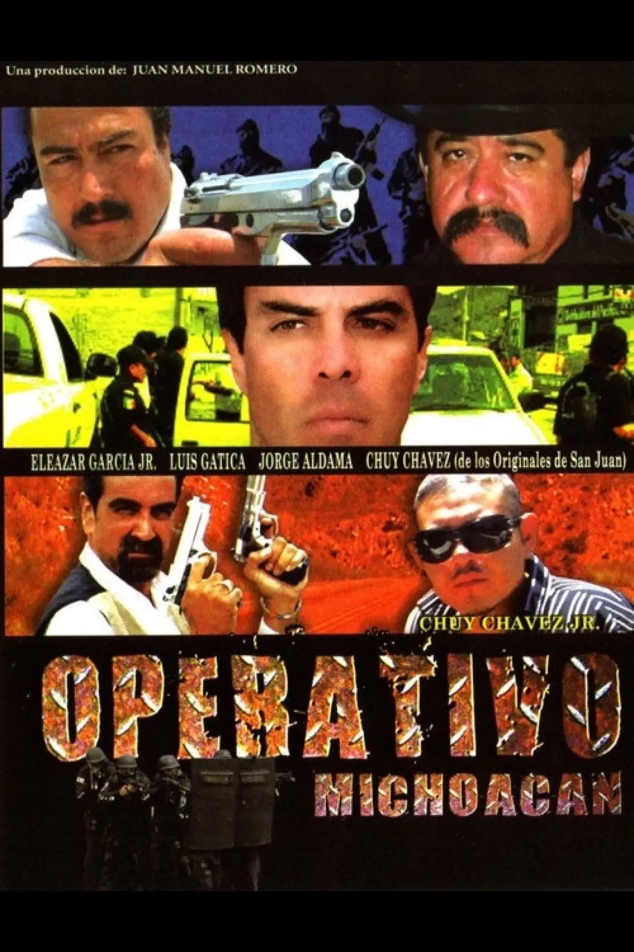 Plakat filmowy "Operativo Michoacan"