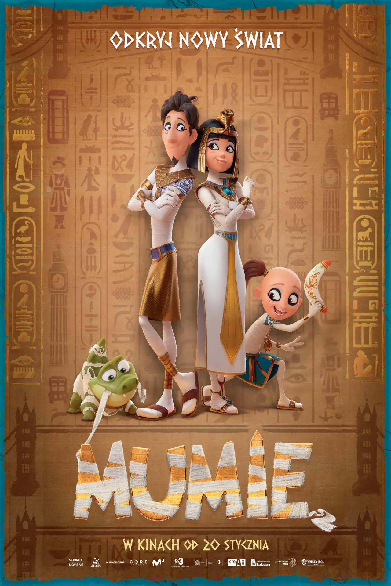 Plakat filmowy "Mumie"
