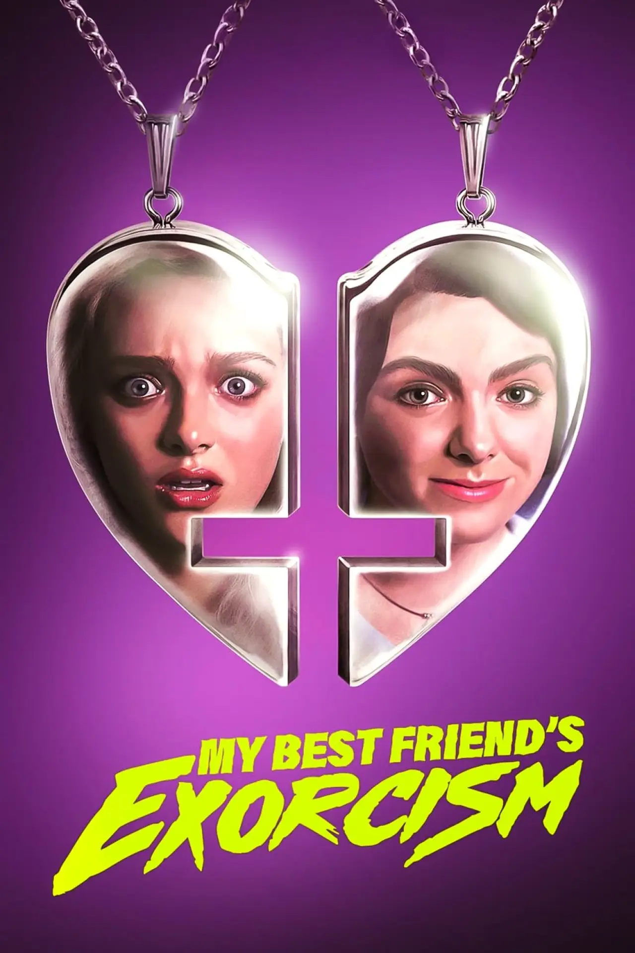 Plakat filmowy "Moja przyjaciółka opętana"