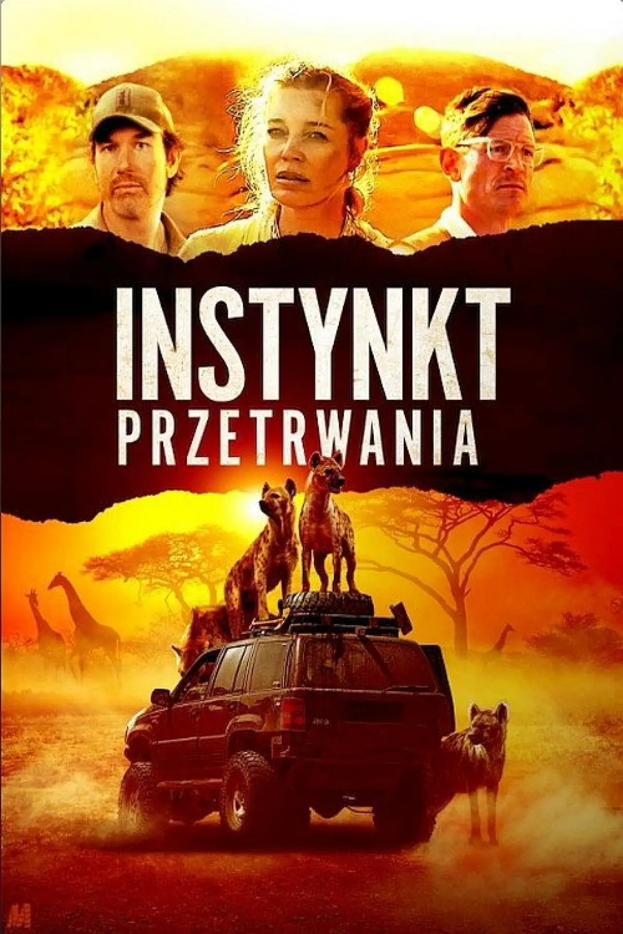 Plakat filmowy "Instynkt przetrwania"