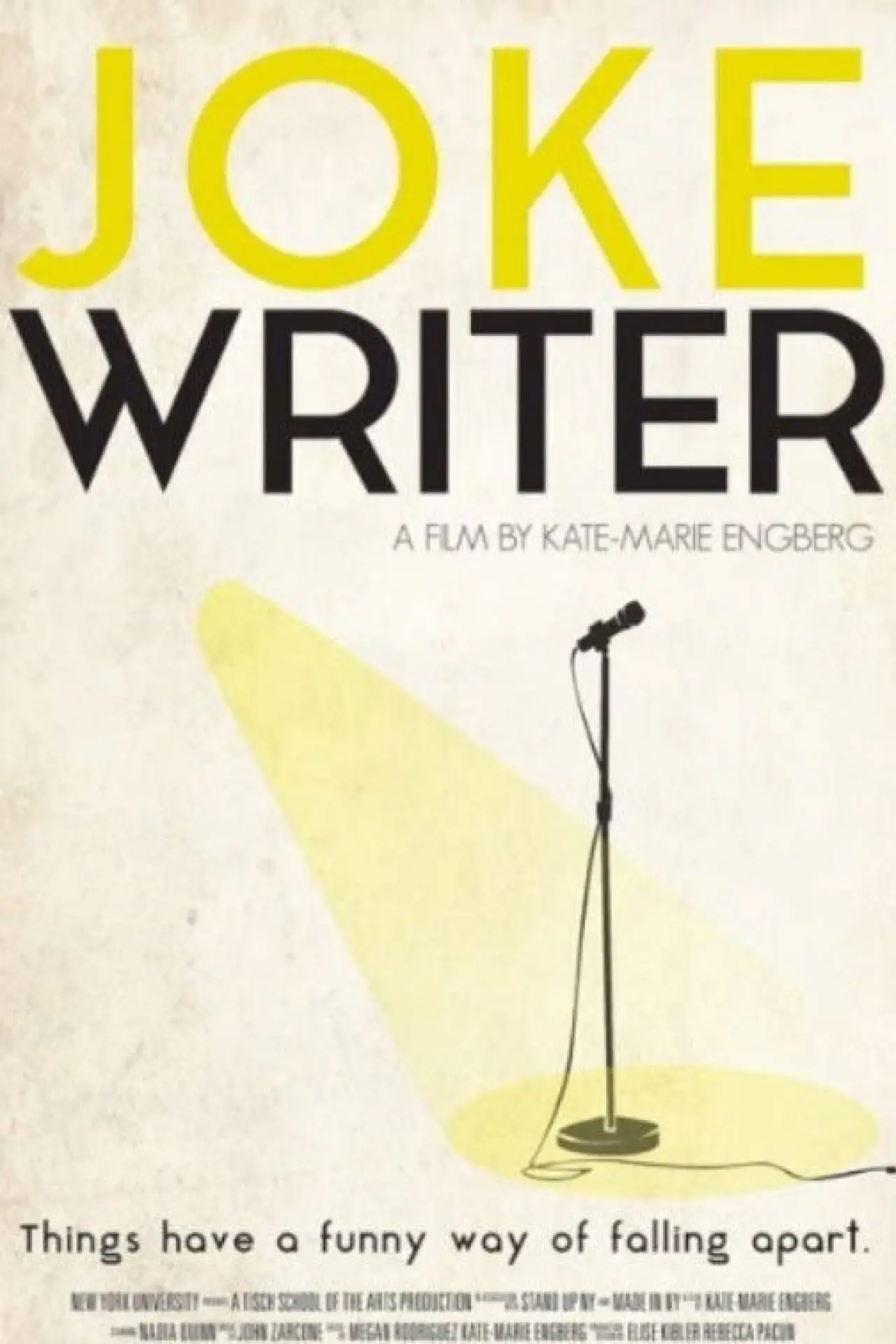 Plakat filmowy "Joke Writer"