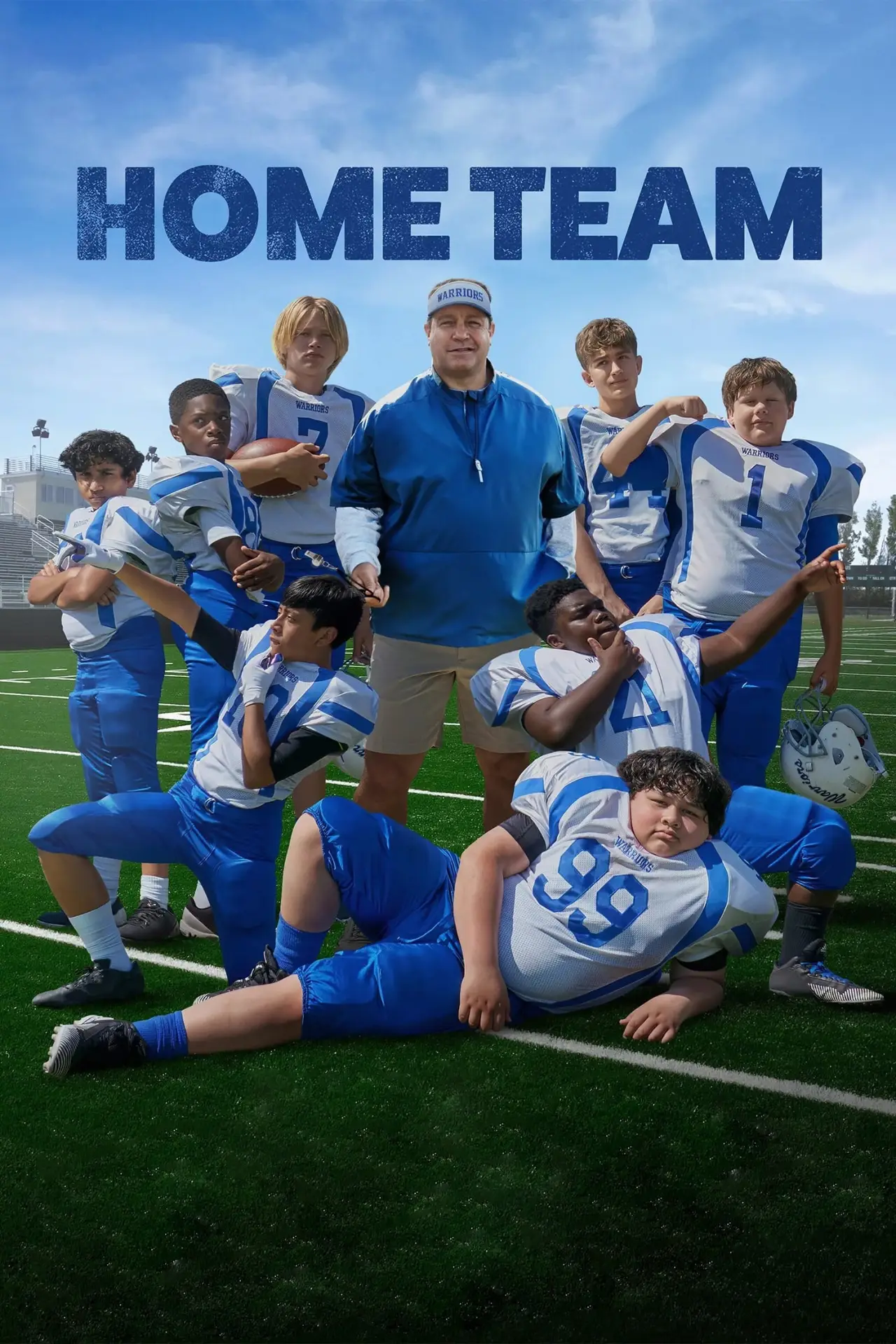 Plakat filmowy "Gramy u siebie"
