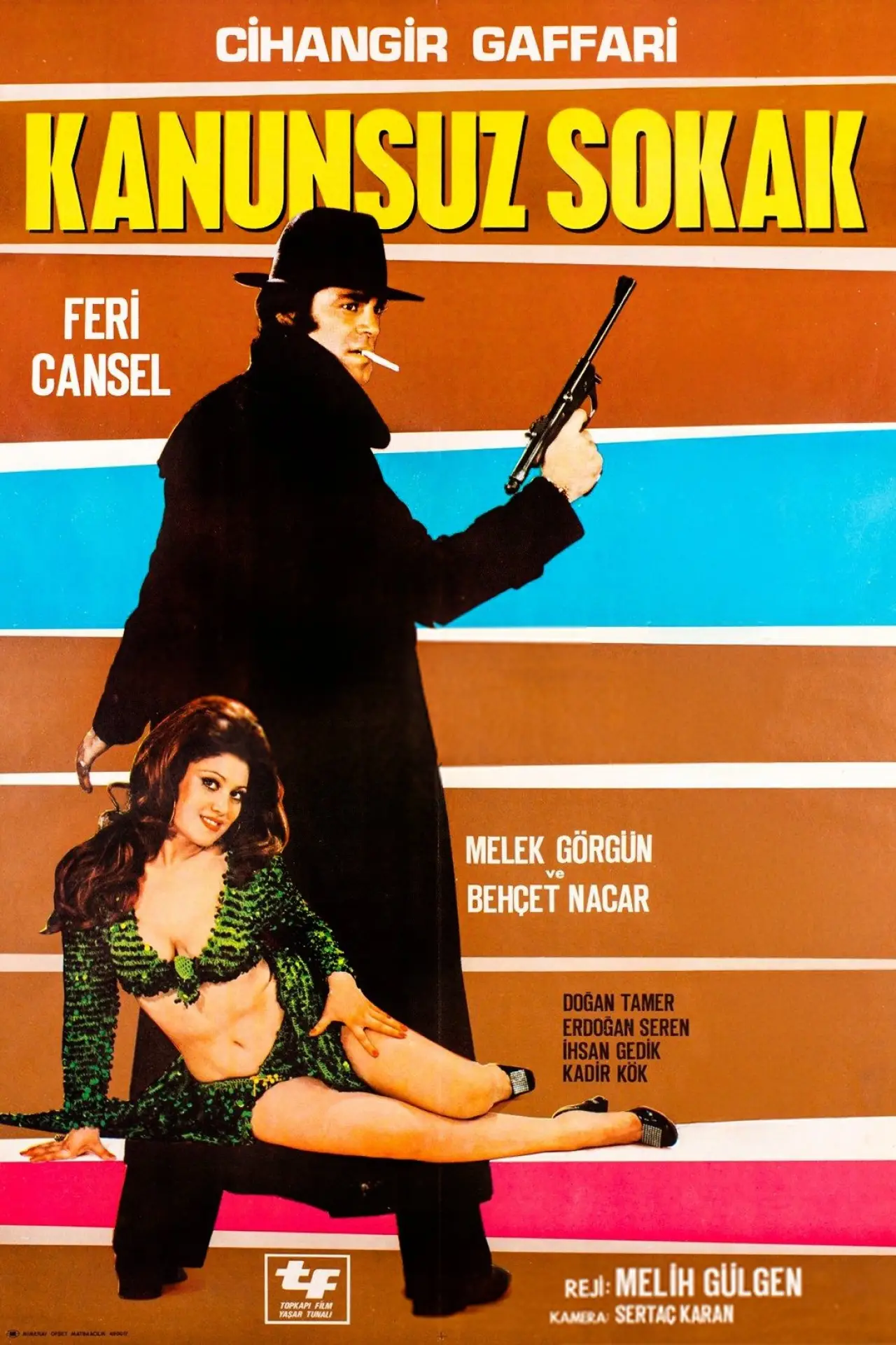 Plakat filmowy "Kanunsuz Sokak"