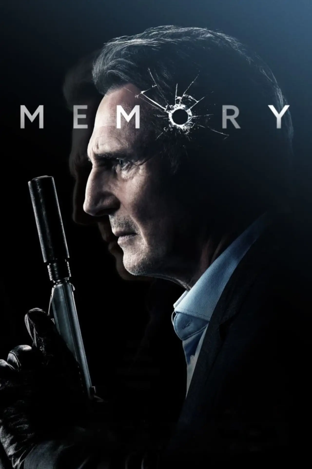 Plakat filmowy "Bez pamięci"