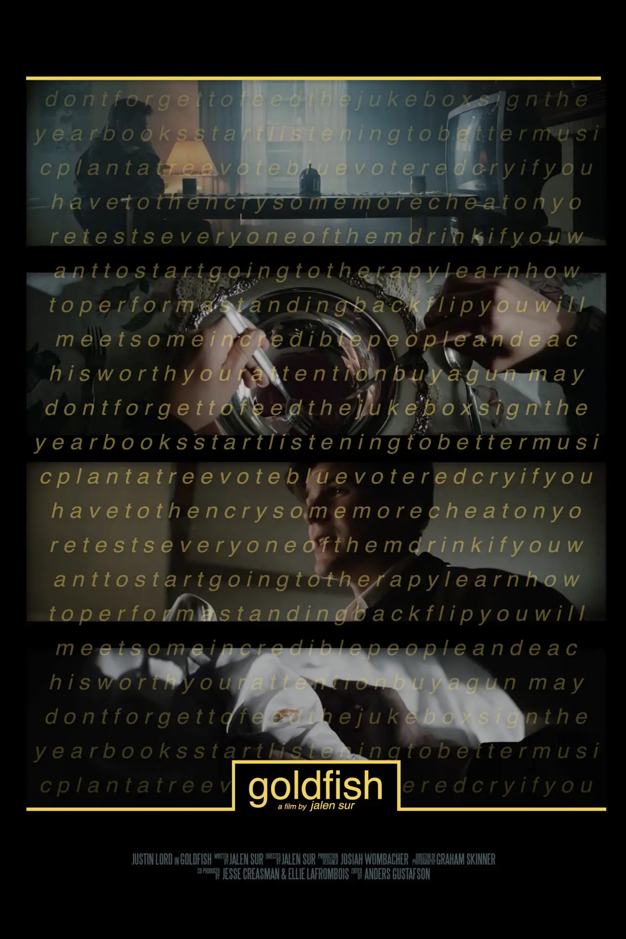 Plakat filmowy "Goldfish"