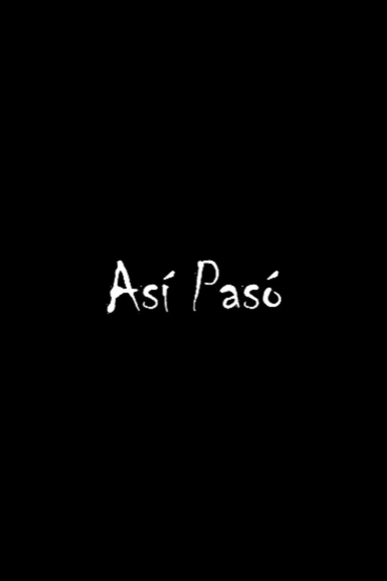Plakat filmowy "Así Pasó"