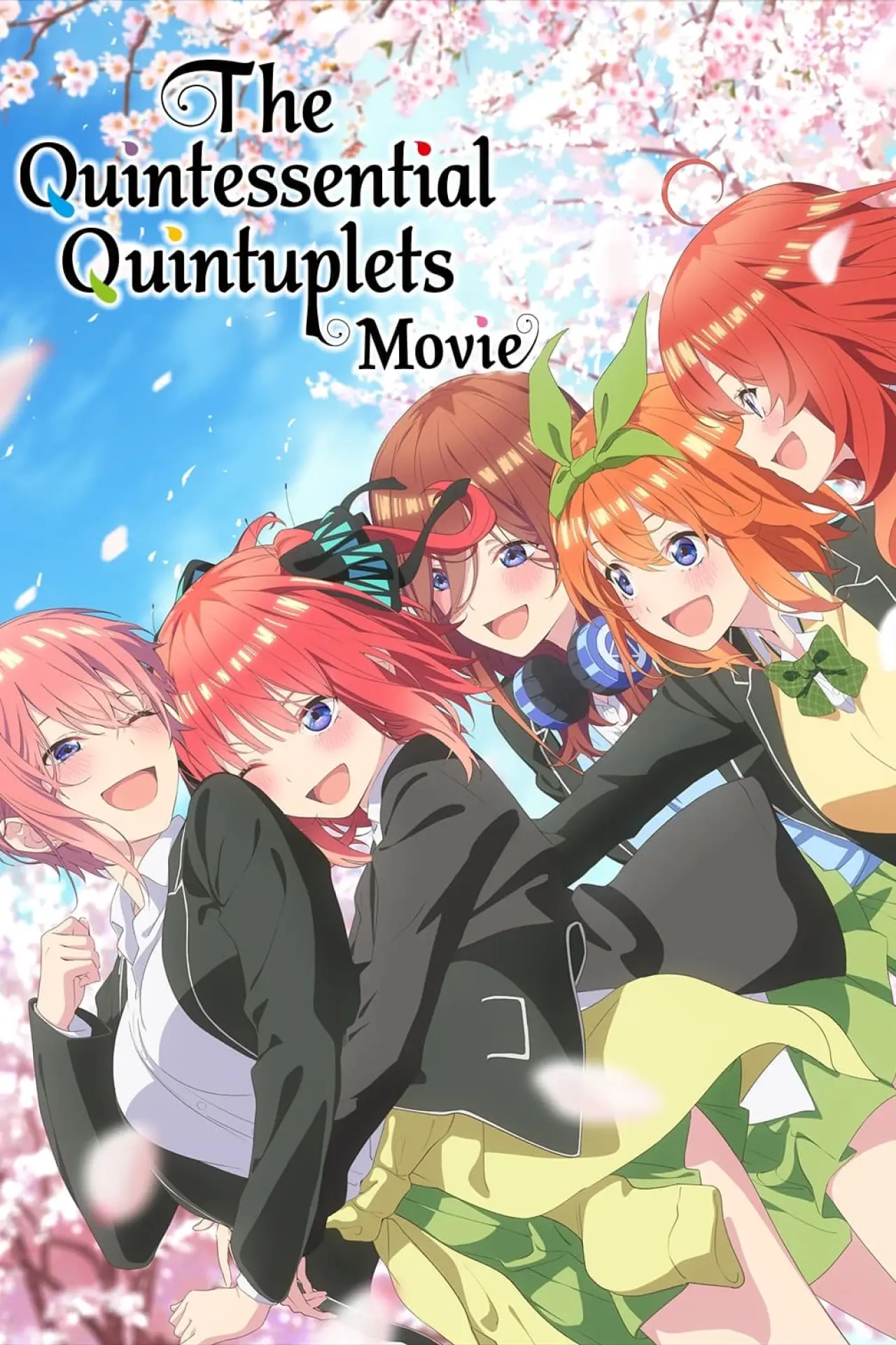 Plakat filmowy "Gotoubun no Hanayome Movie"