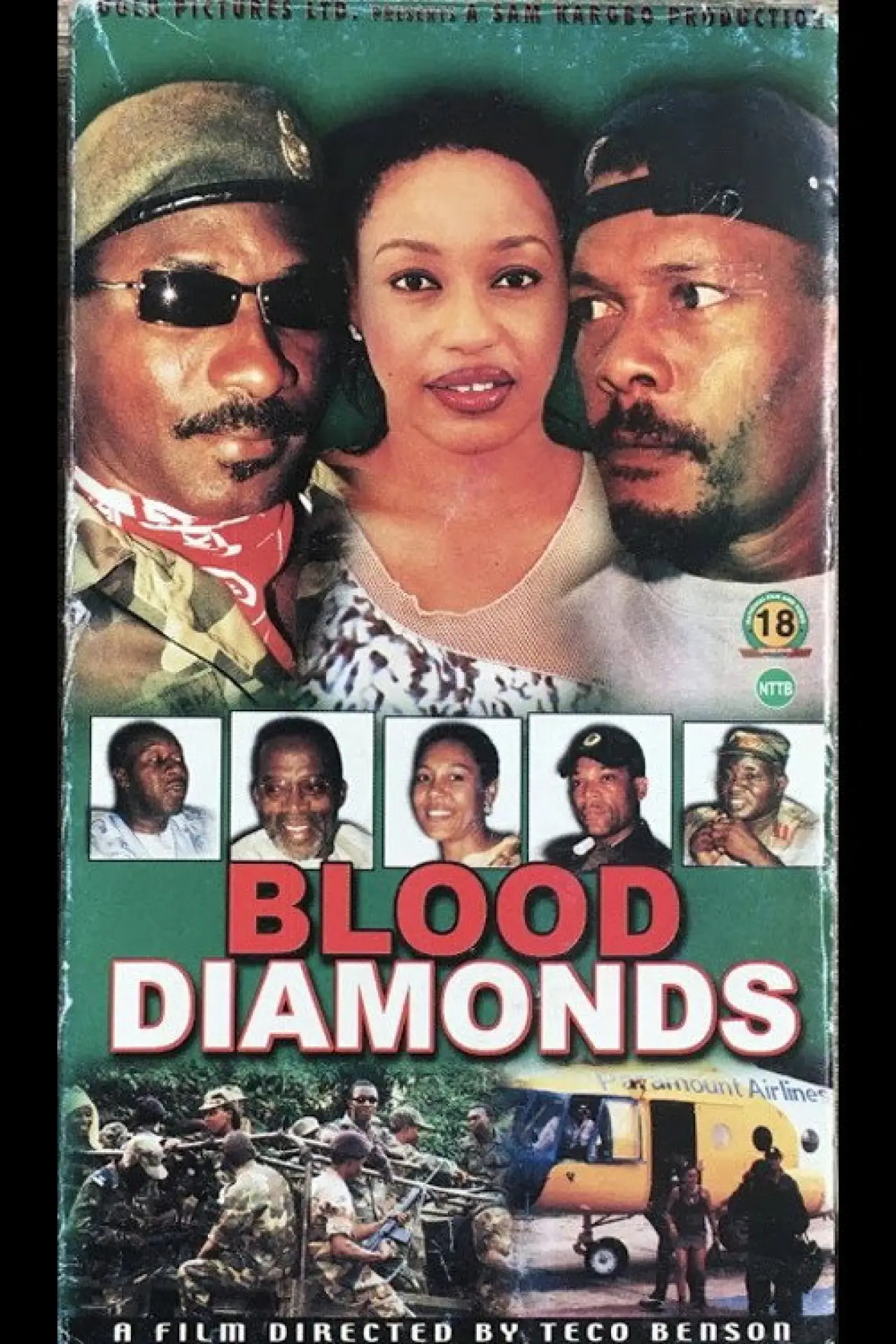Plakat filmowy "Blood Diamonds"