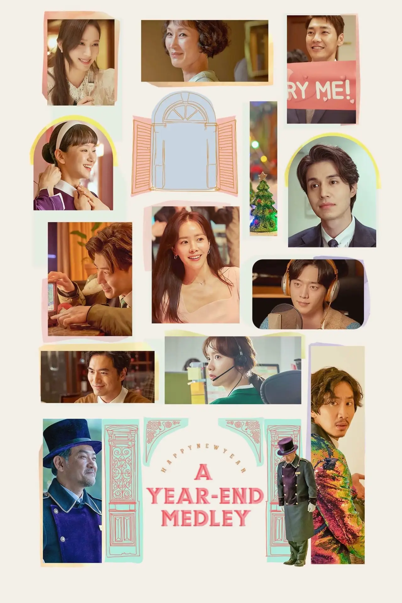 Plakat filmowy "해피 뉴 이어"