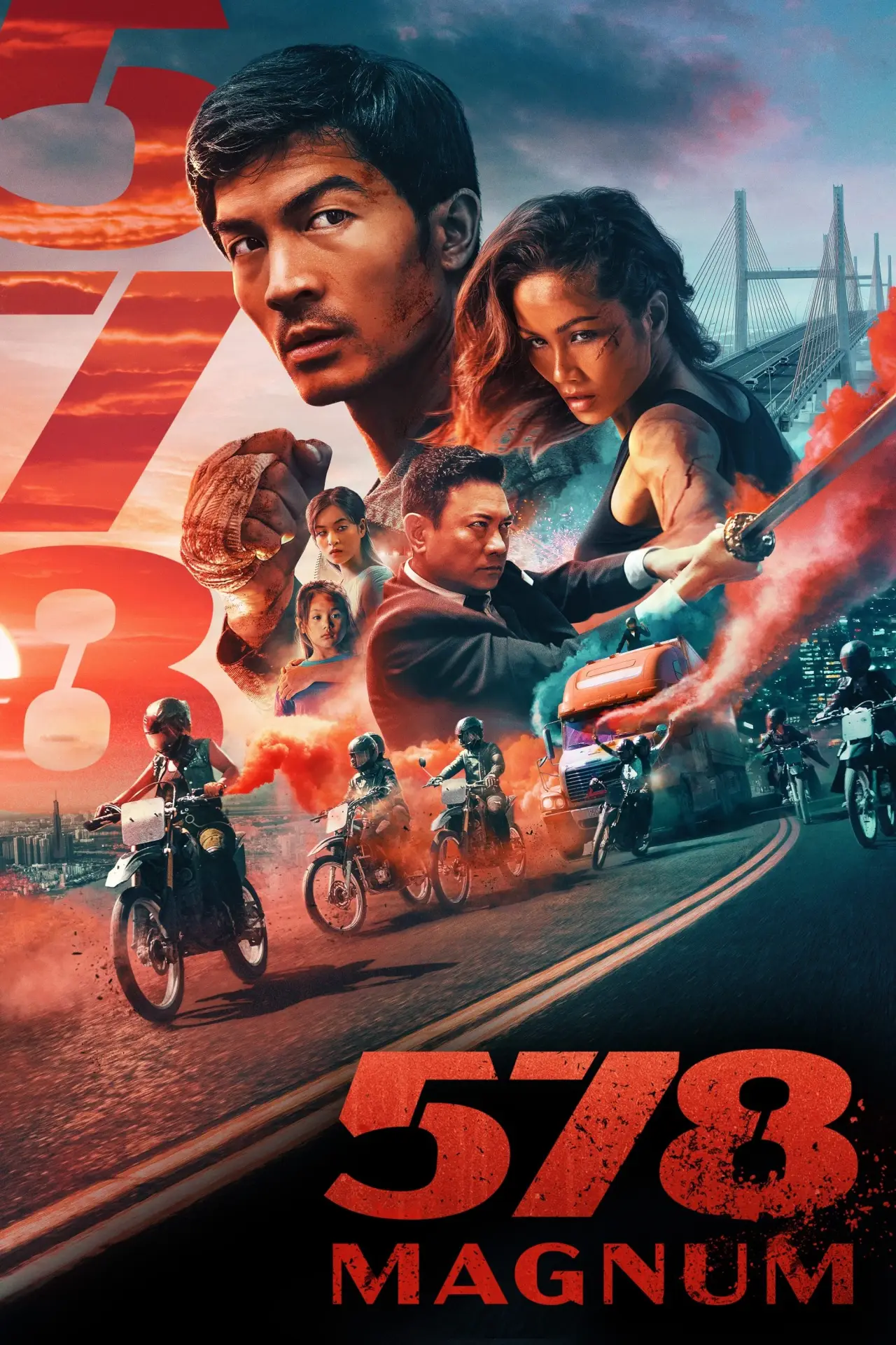 Plakat filmowy "Magnum 578"