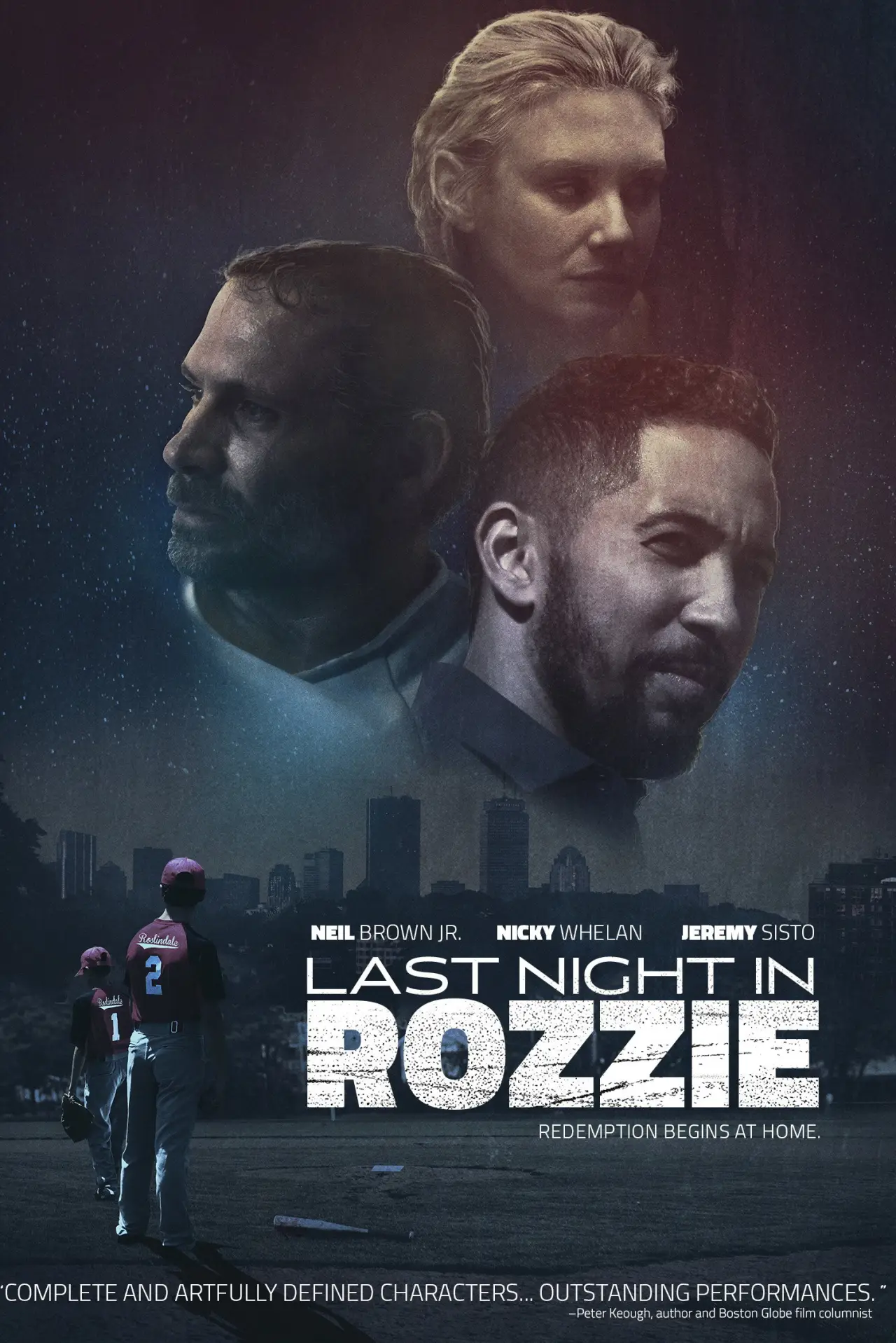 Plakat filmowy "Last Night in Rozzie"