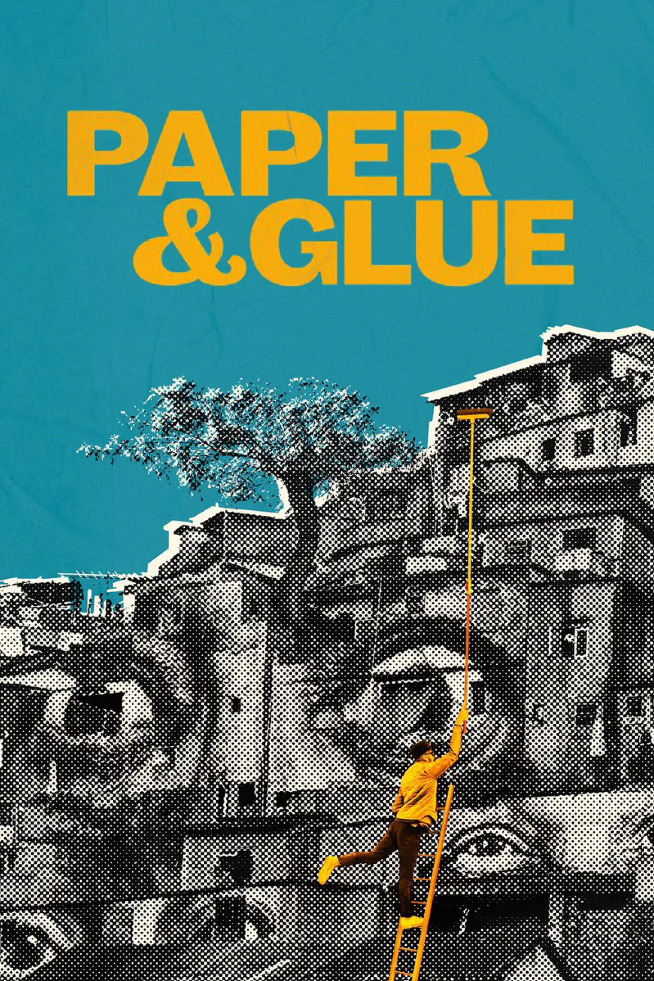 Plakat filmowy "Paper & Glue"