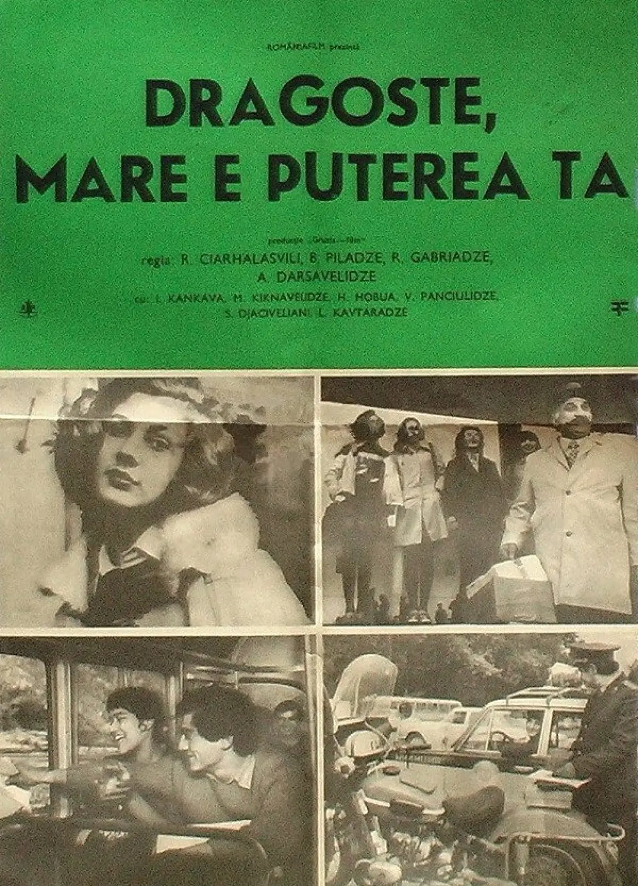Plakat filmowy "კავკასიური რომანსი"