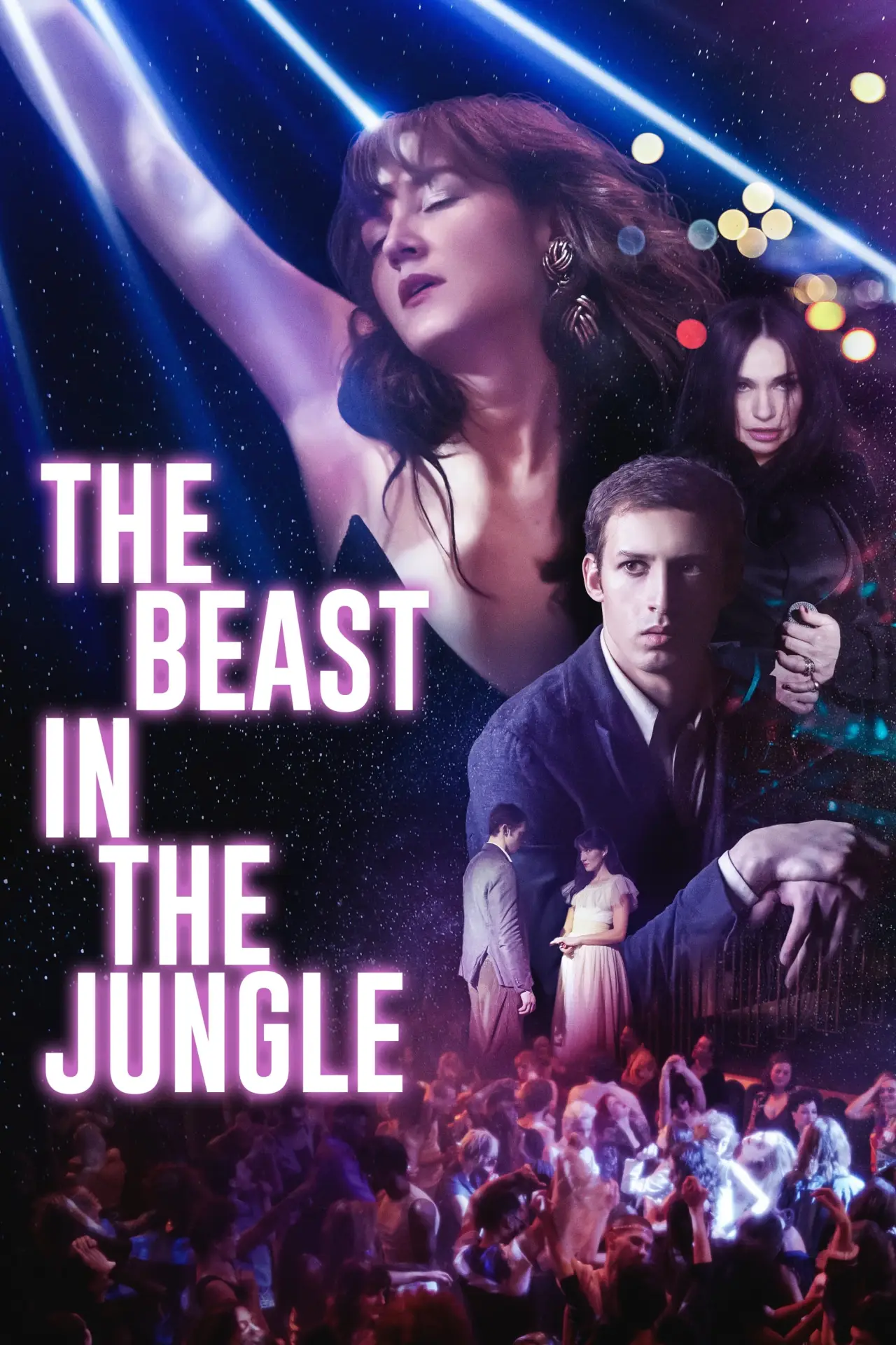 Plakat filmowy "Bestia w dżungli"