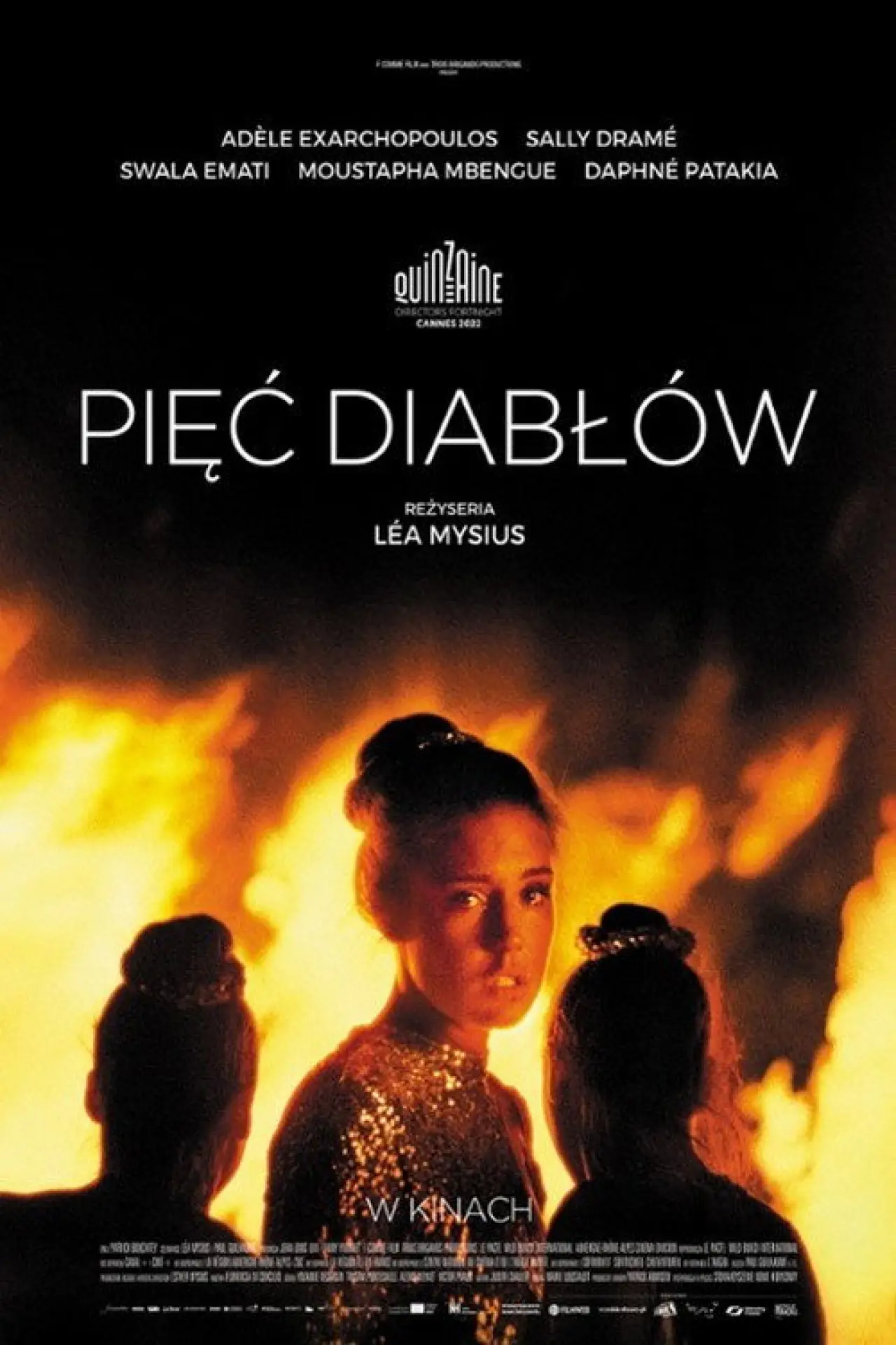 Plakat filmowy "Pięć diabłów"