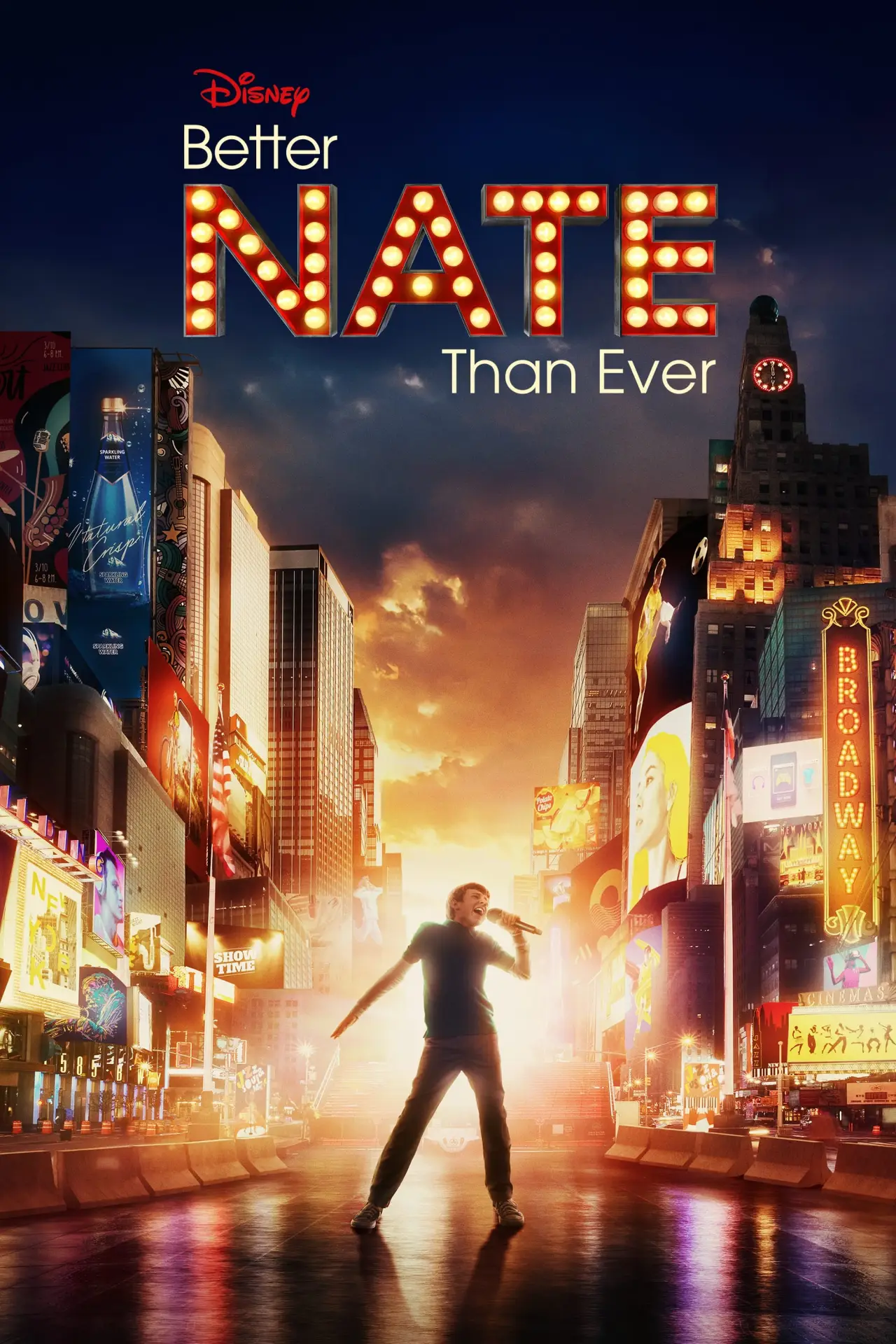 Plakat filmowy "Kto jak nie Nate"