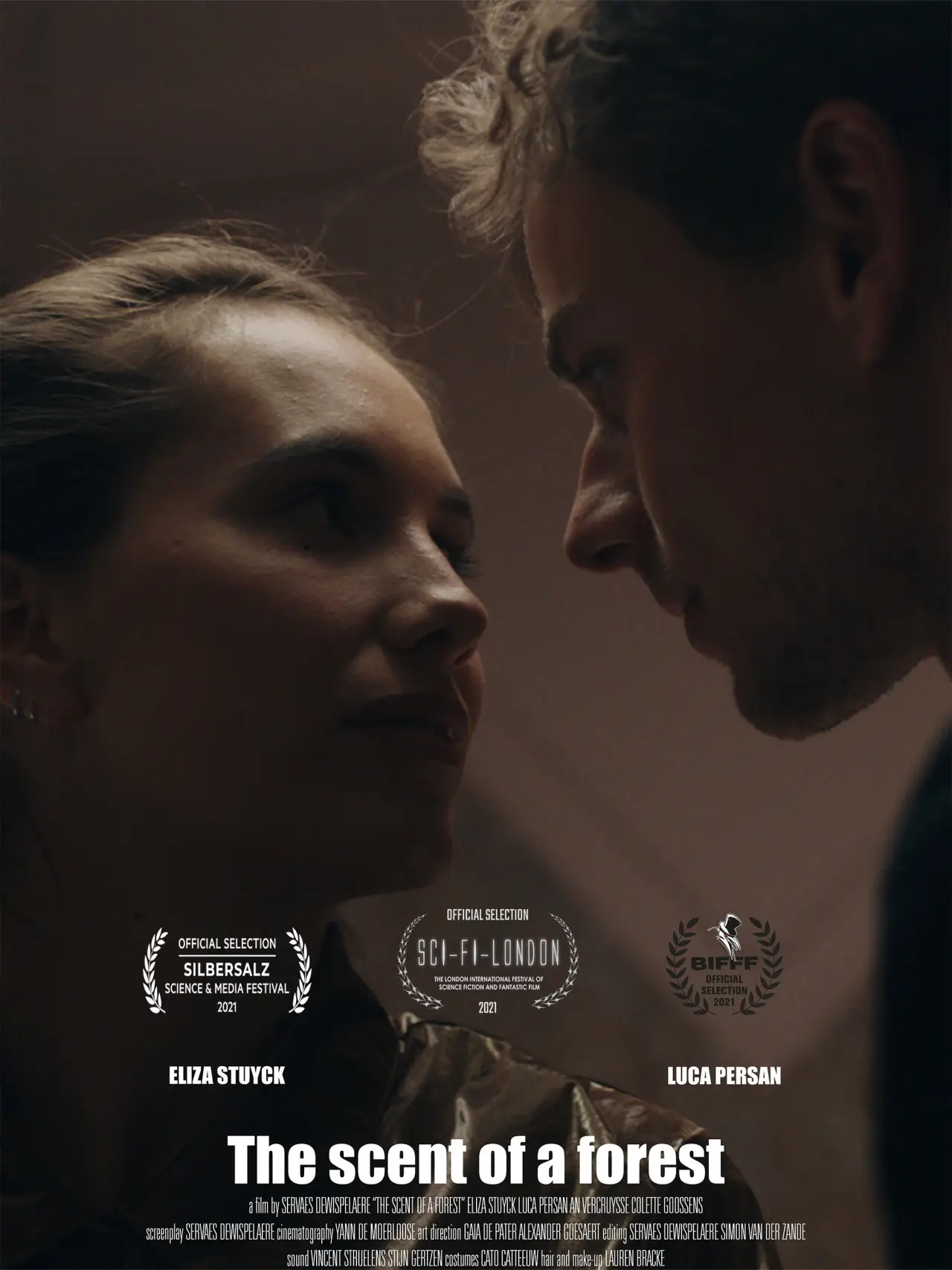 Plakat filmowy "De geur van een bos"