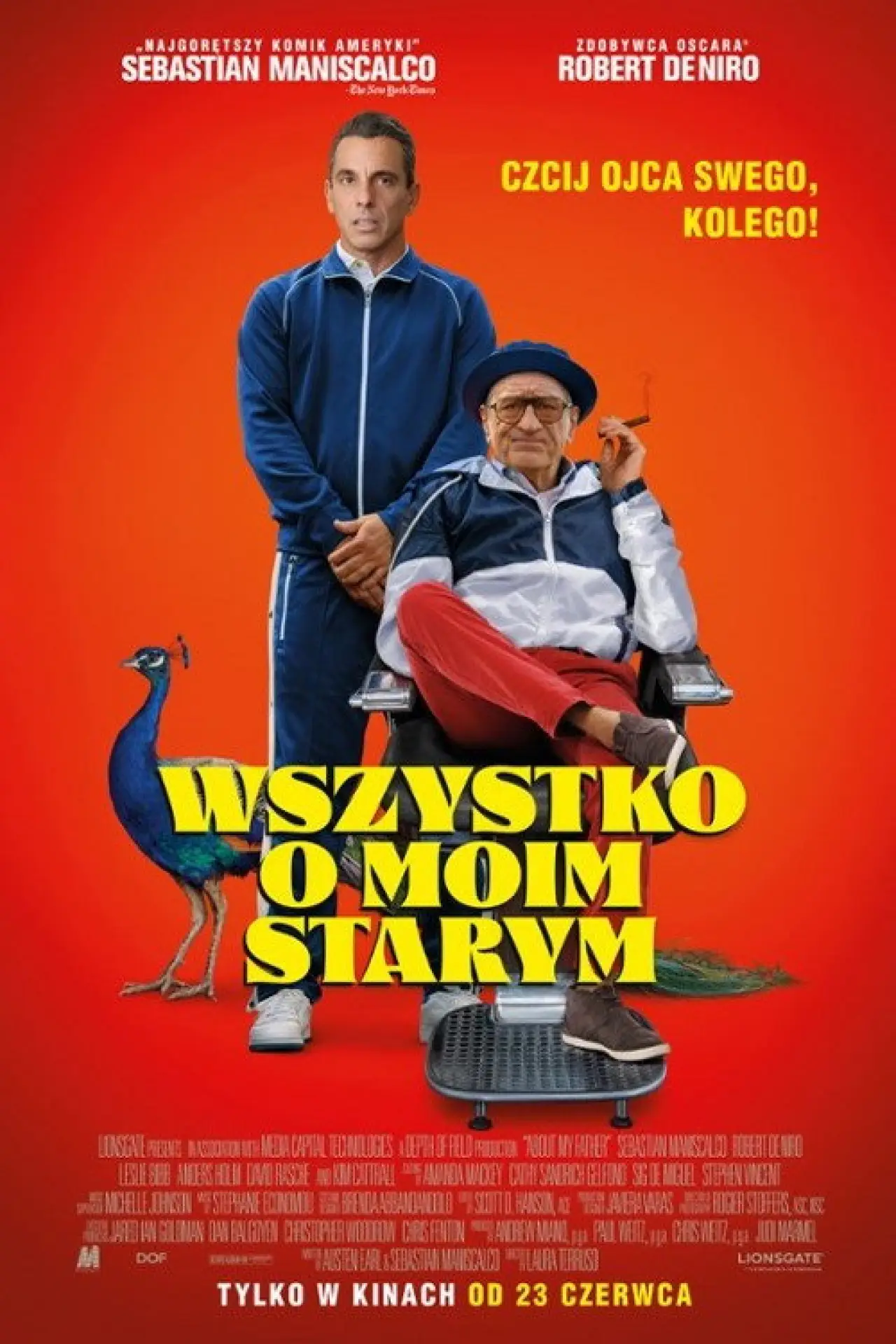 Plakat filmowy "Wszystko o moim starym"