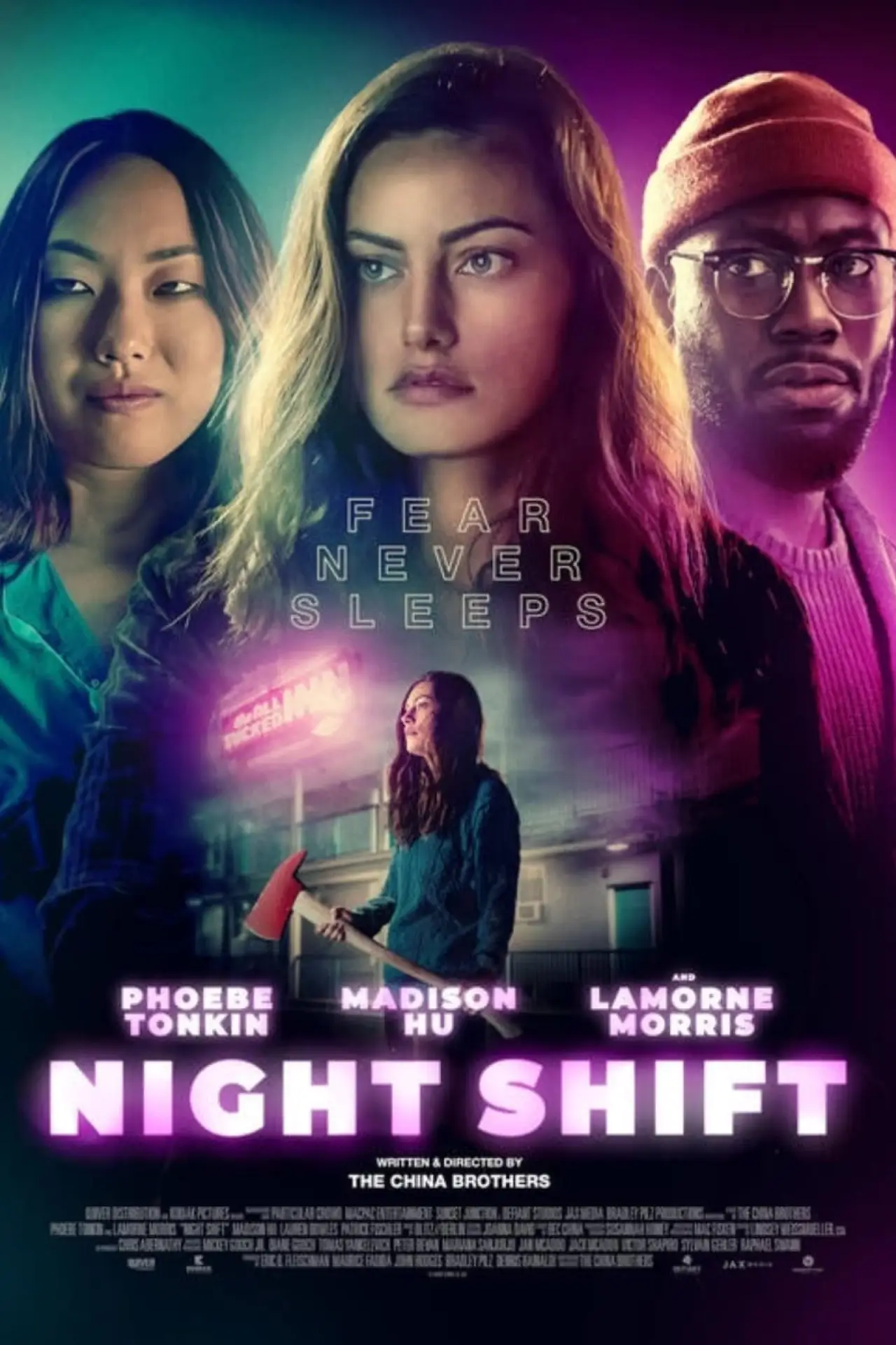 Plakat filmowy "Night Shift"